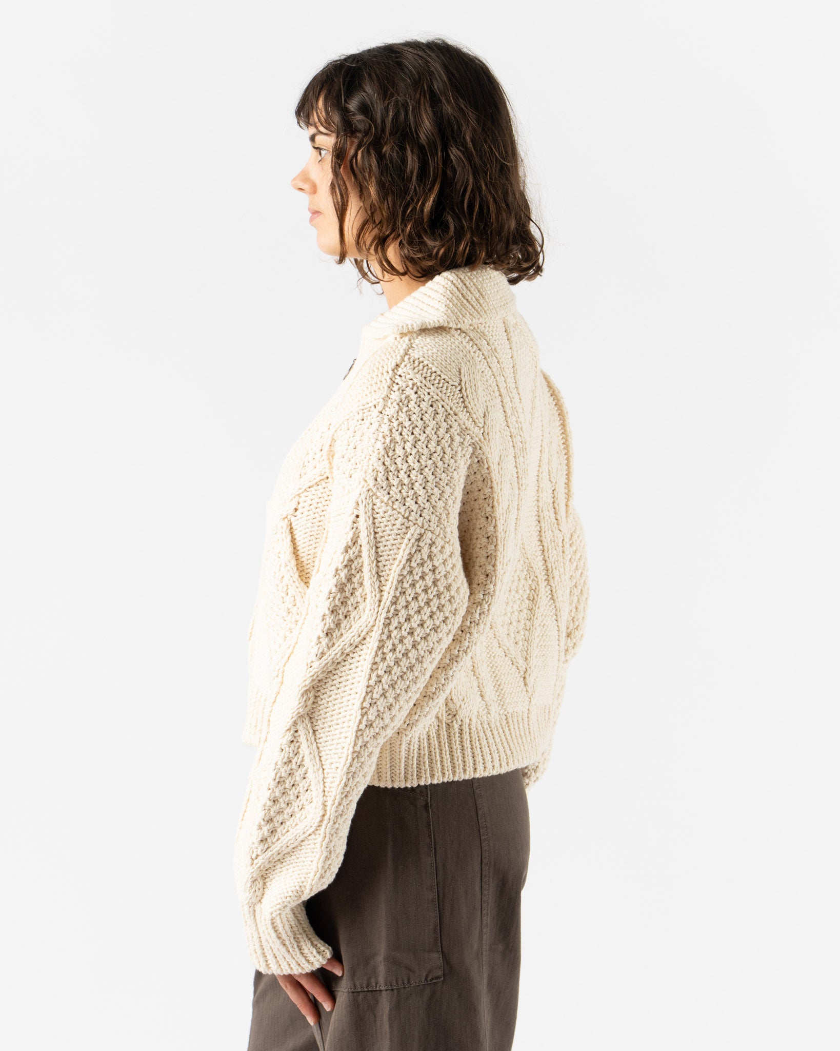 Shaina Mote Donegal Cardigan in Natural