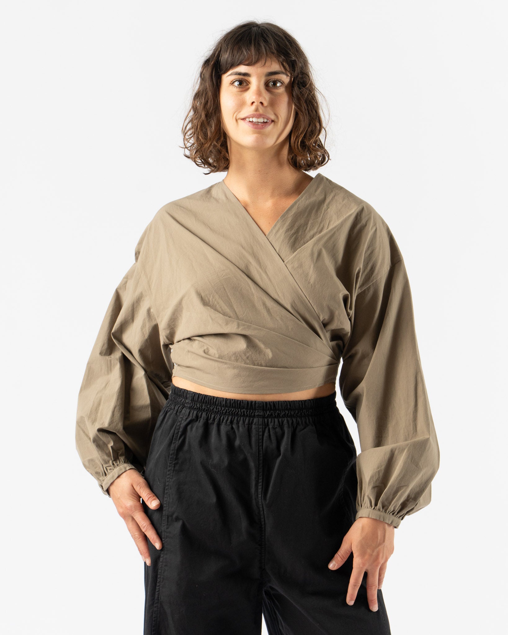 Shaina Mote Giverny Blouse in Umber