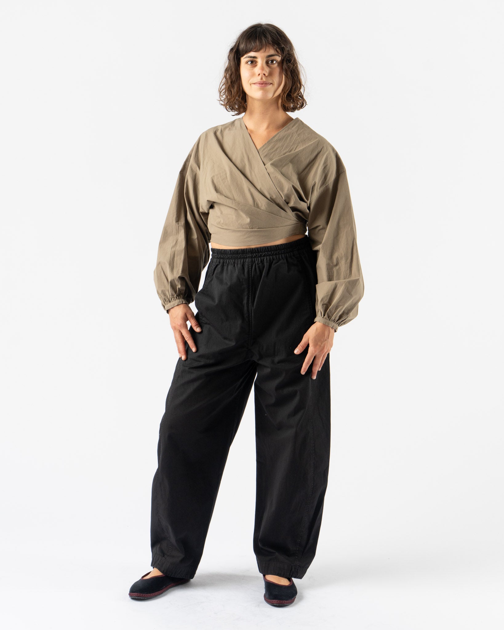 Shaina Mote Giverny Blouse in Umber