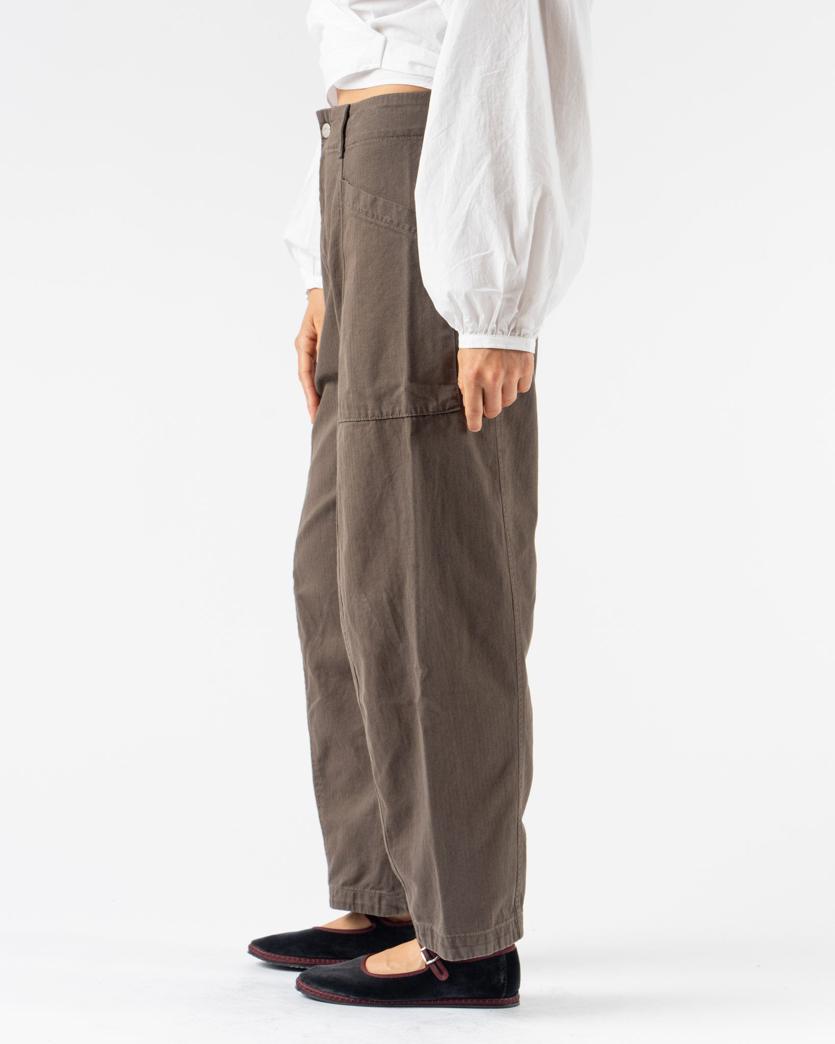 Shaina Mote Salina Pant in Ermine