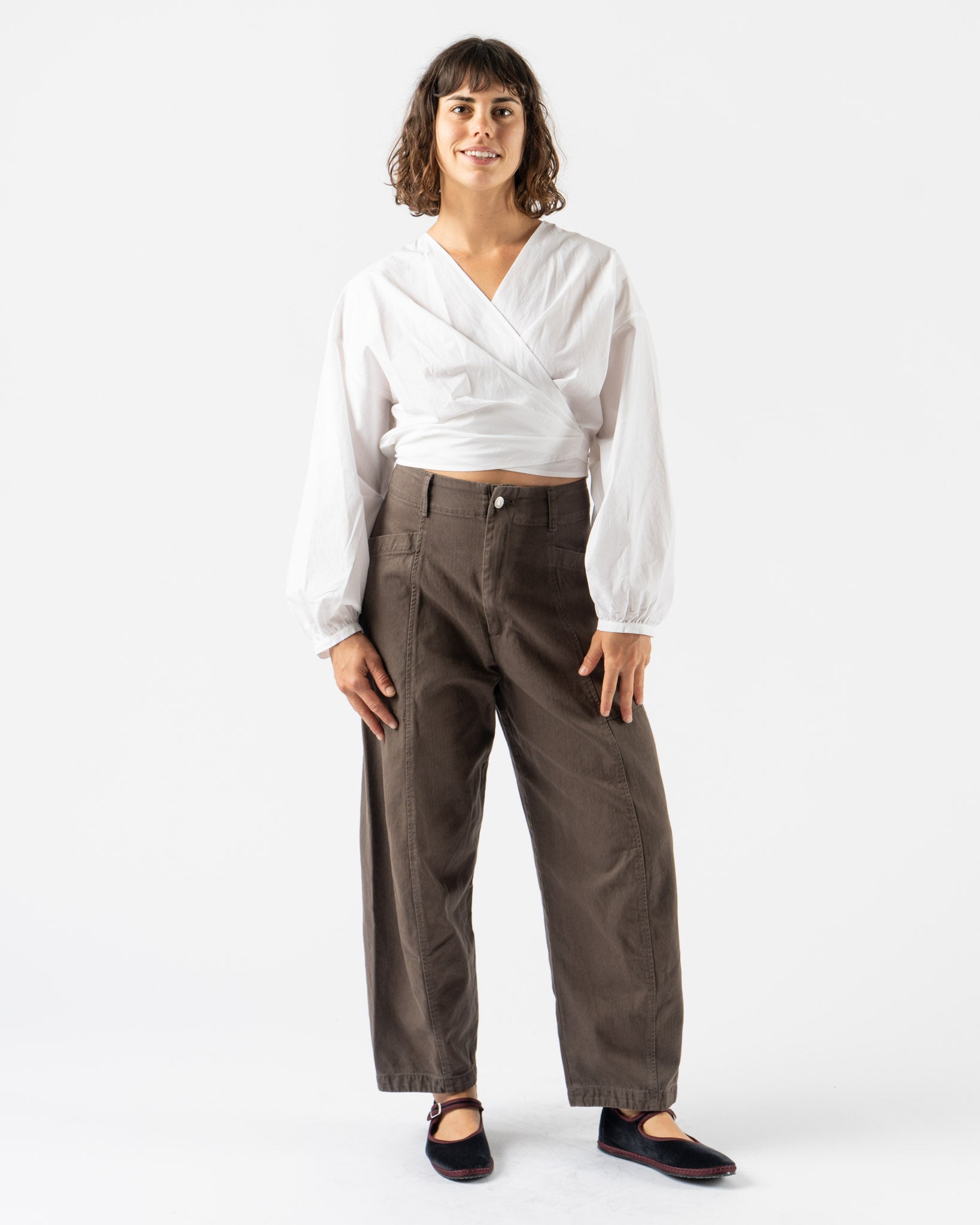 Shaina Mote Salina Pant in Ermine
