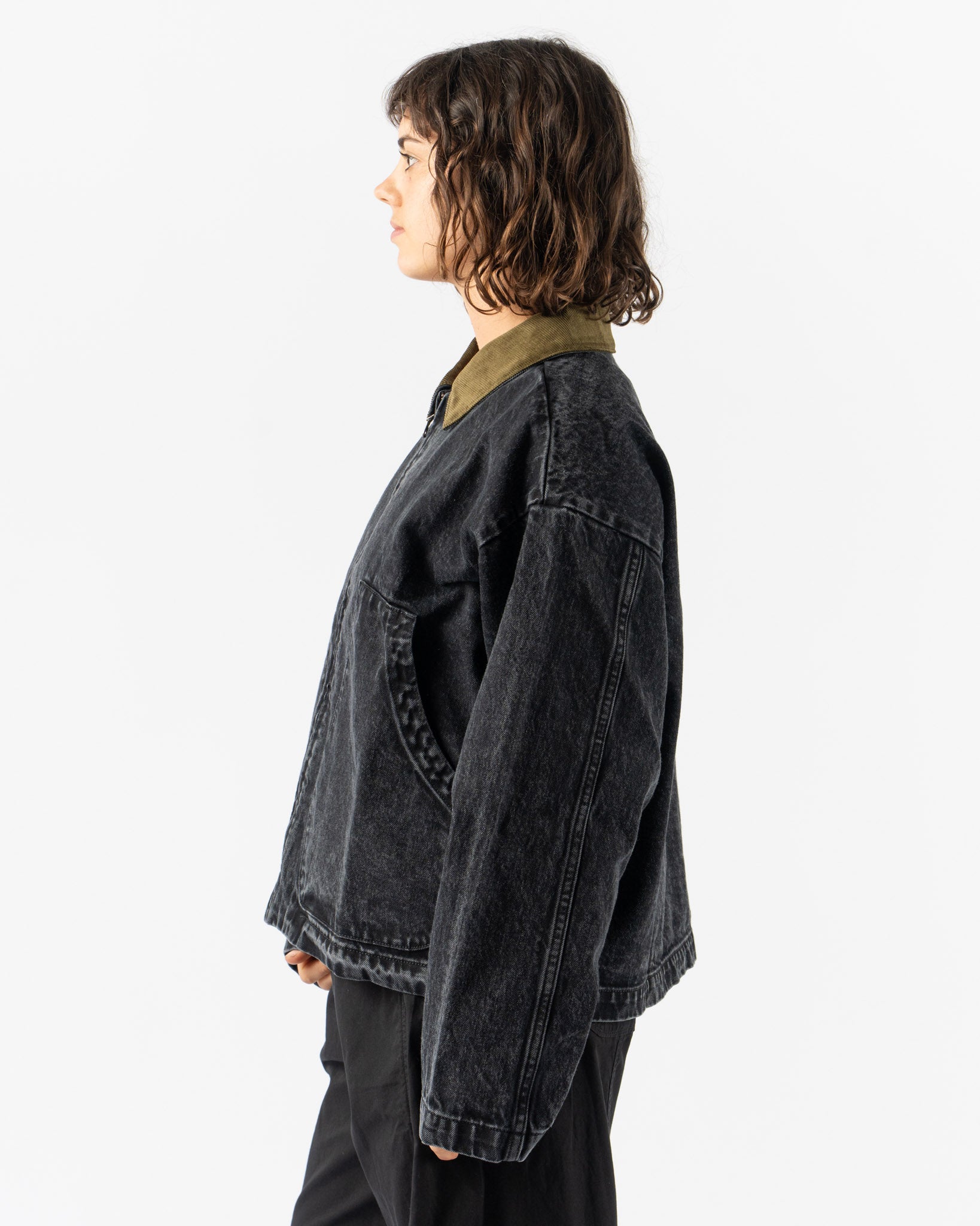 Shaina Mote Studio Jacket in Washed Black