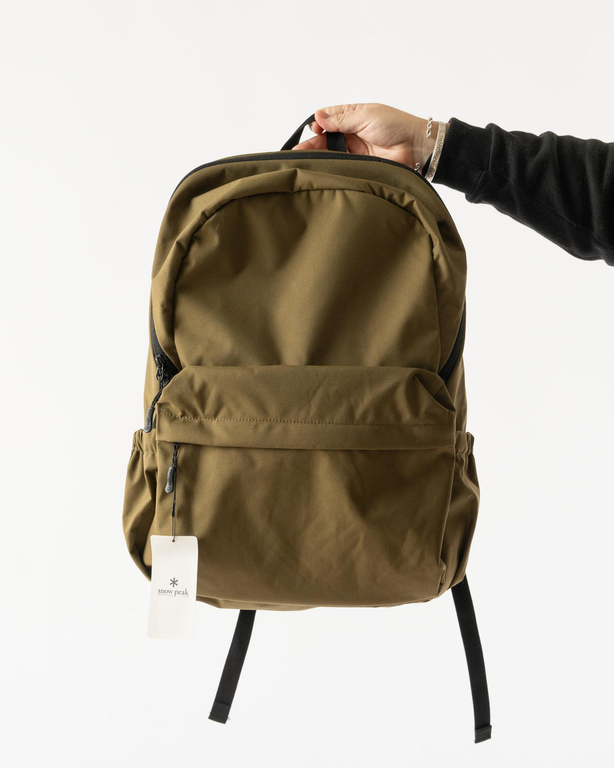 Snow Peak Everyday Use Backpack in Brown Curated at Jake and Jones