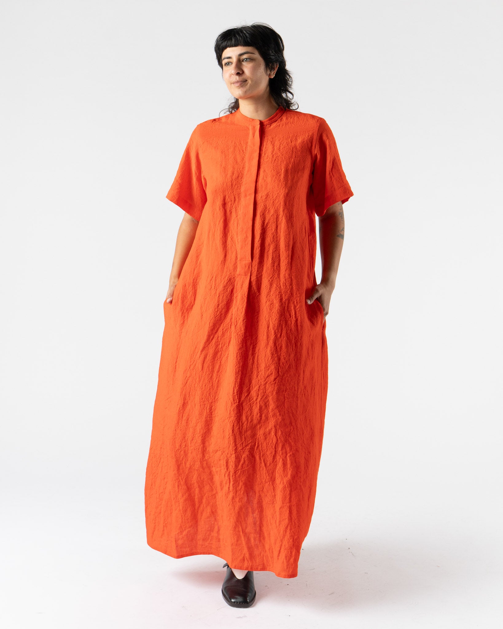 Sofie D'Hoore Dublin Dress in Red Pepper