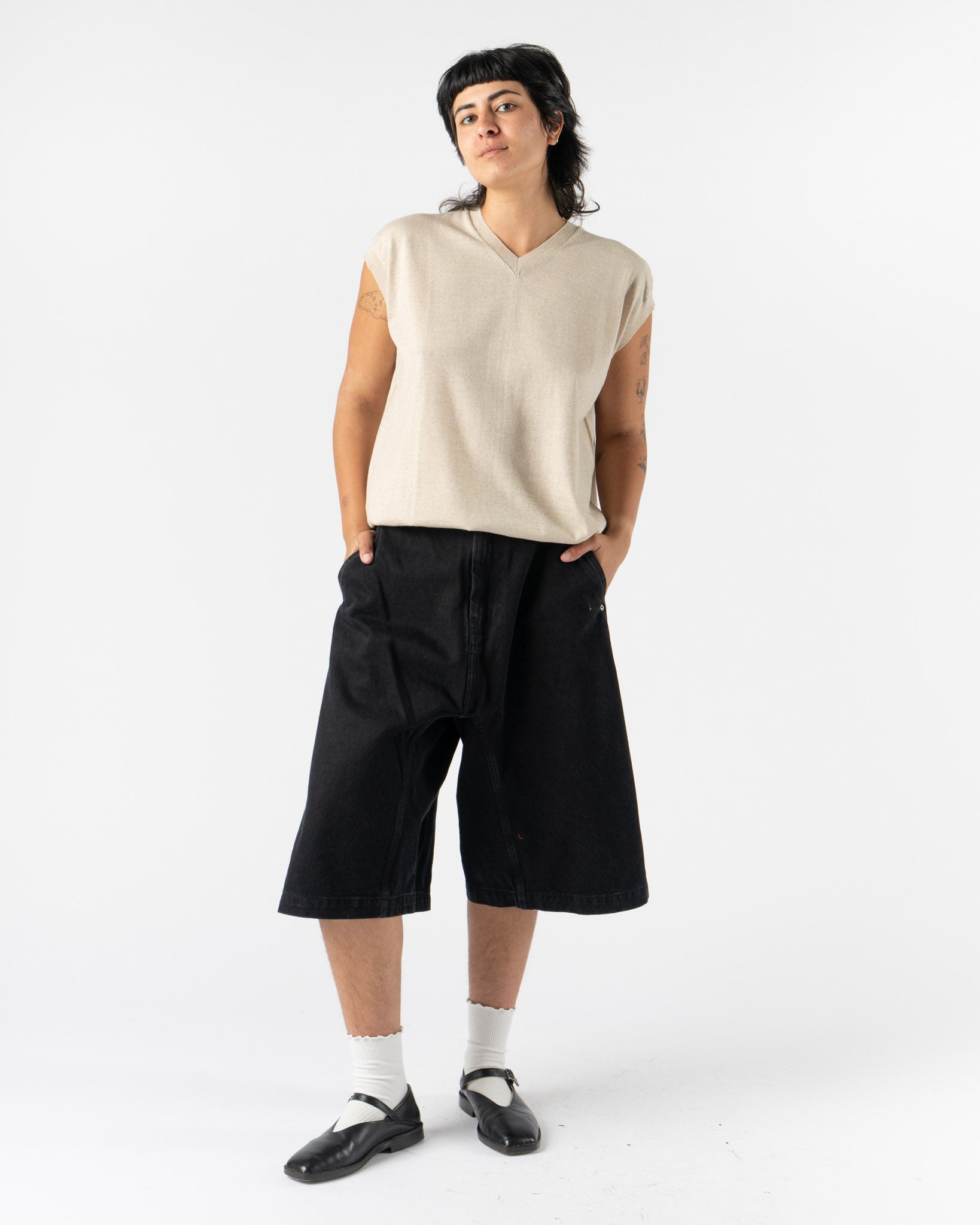 Sofie D'Hoore Munich Vest in Oatmeal Melange
