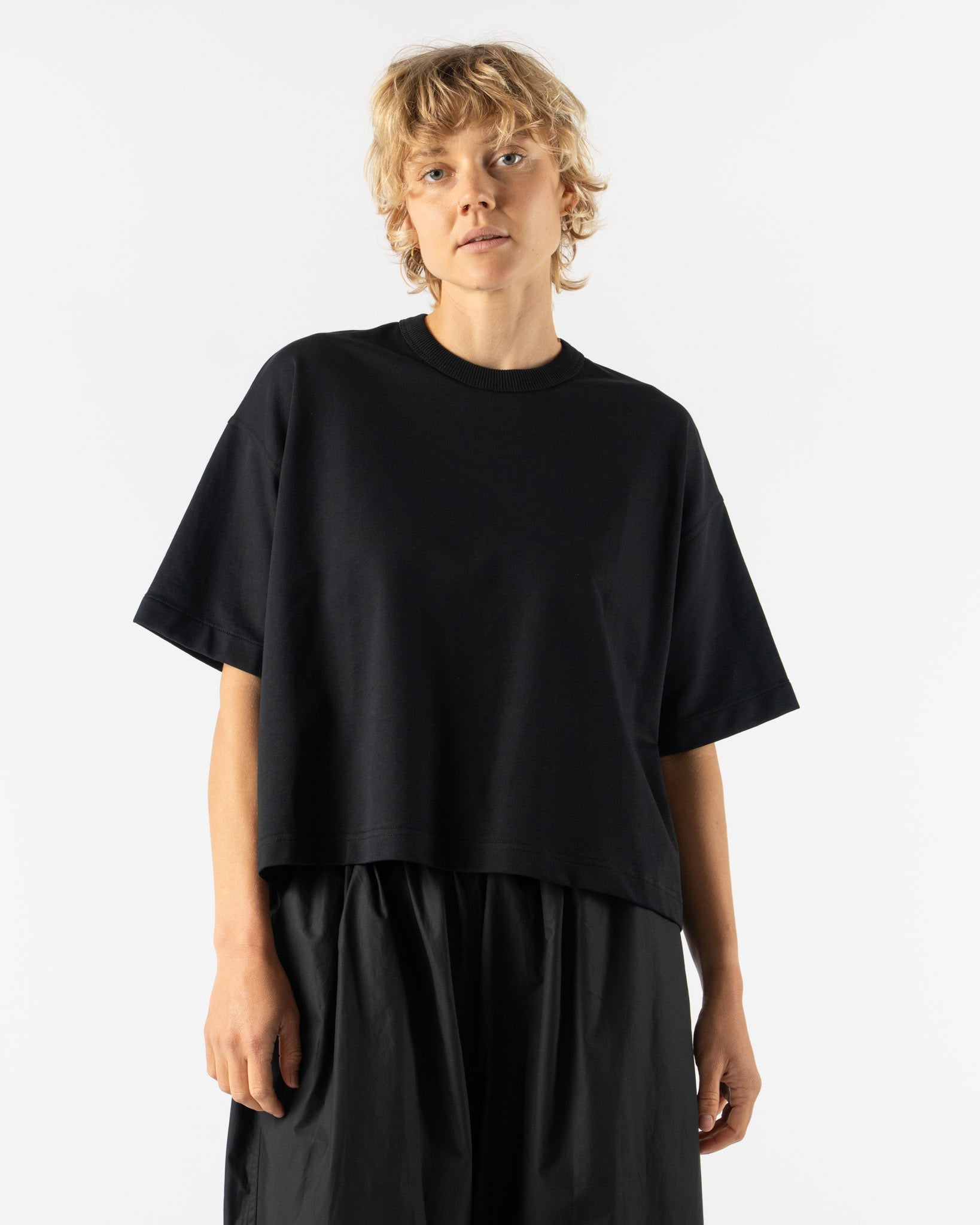 Sofie D'Hoore Tule T-Shirt in Black