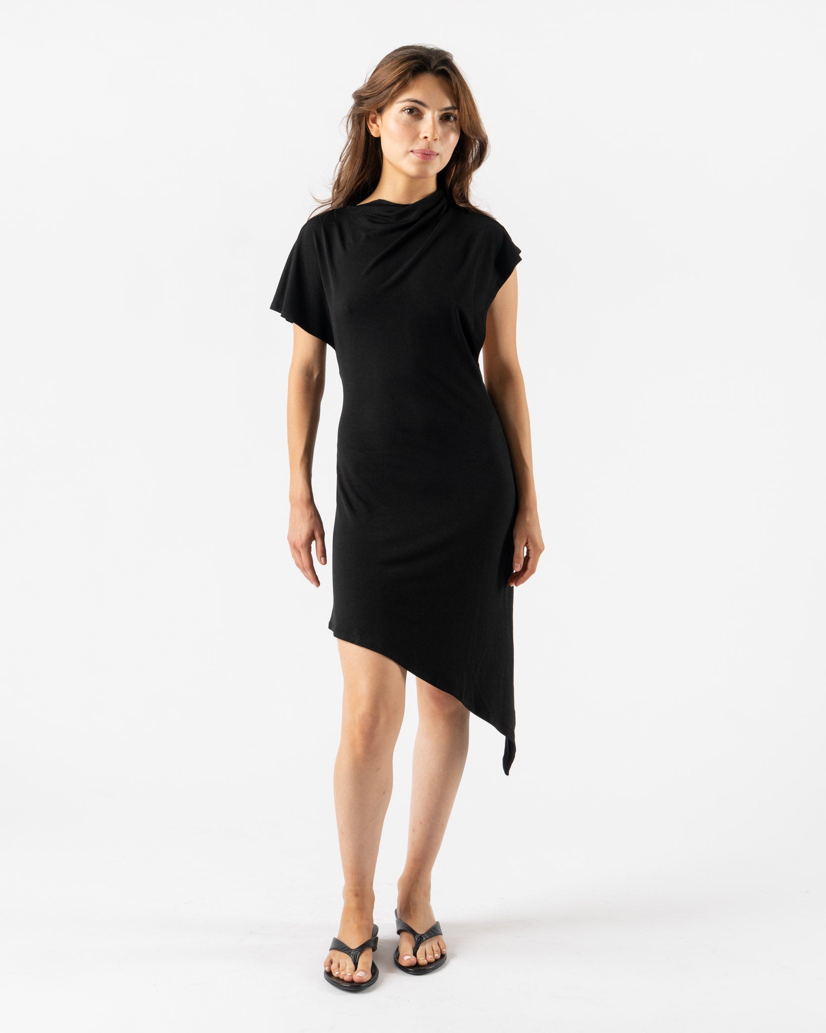 Sandy Liang Sonar Dress in Black