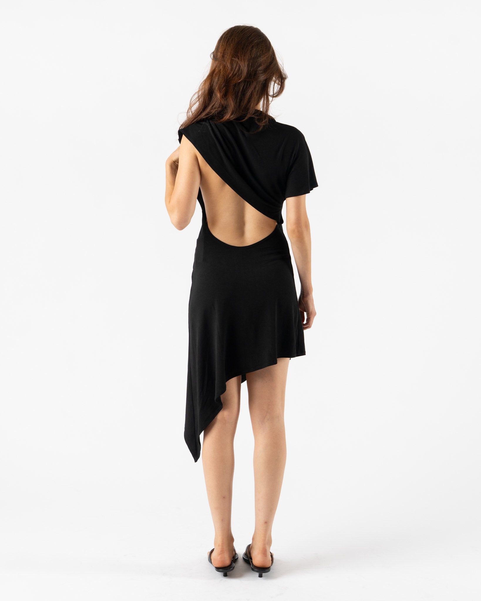 Sandy Liang Sonar Dress in Black