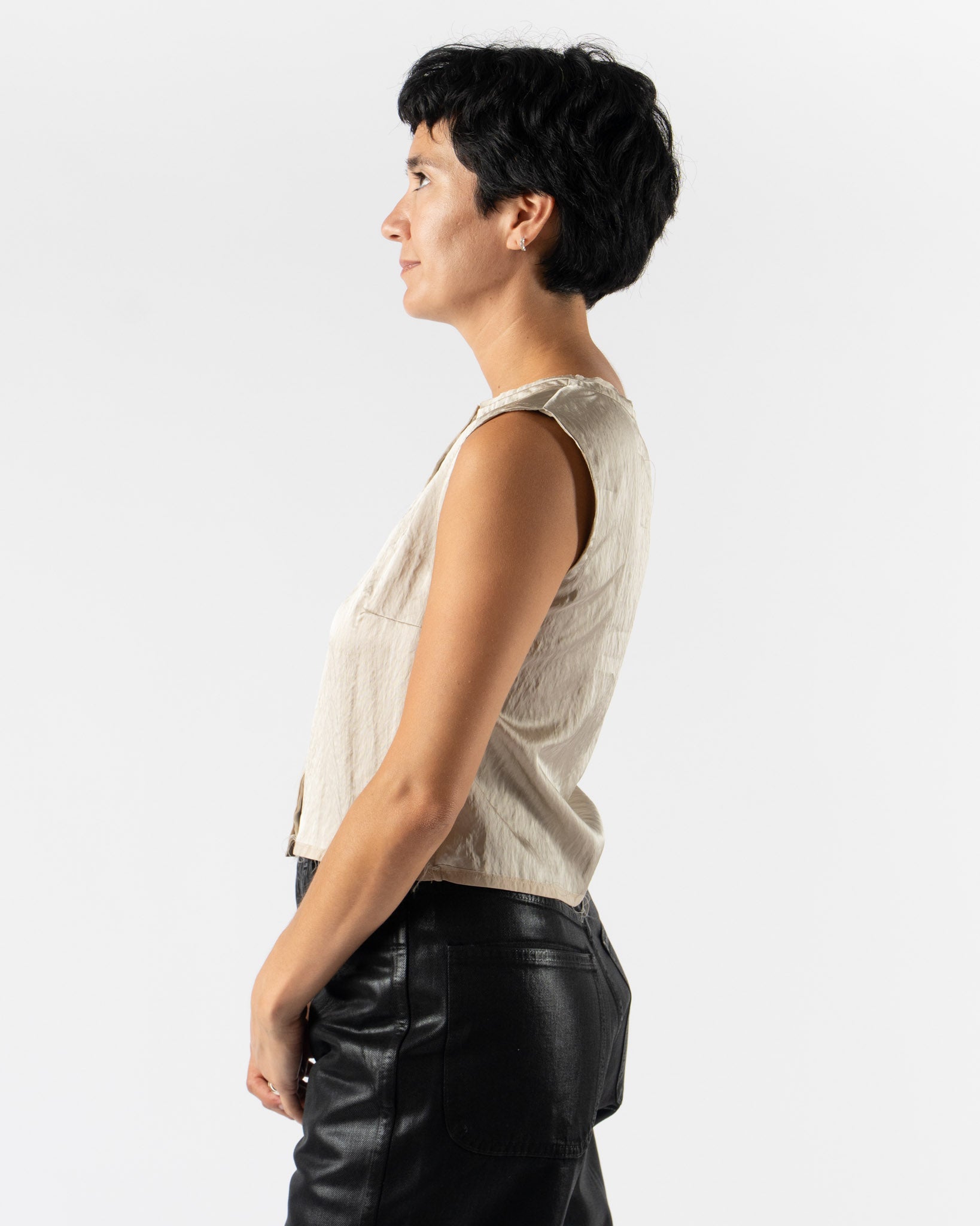 Camiel Fortgens Square Top in Champagne