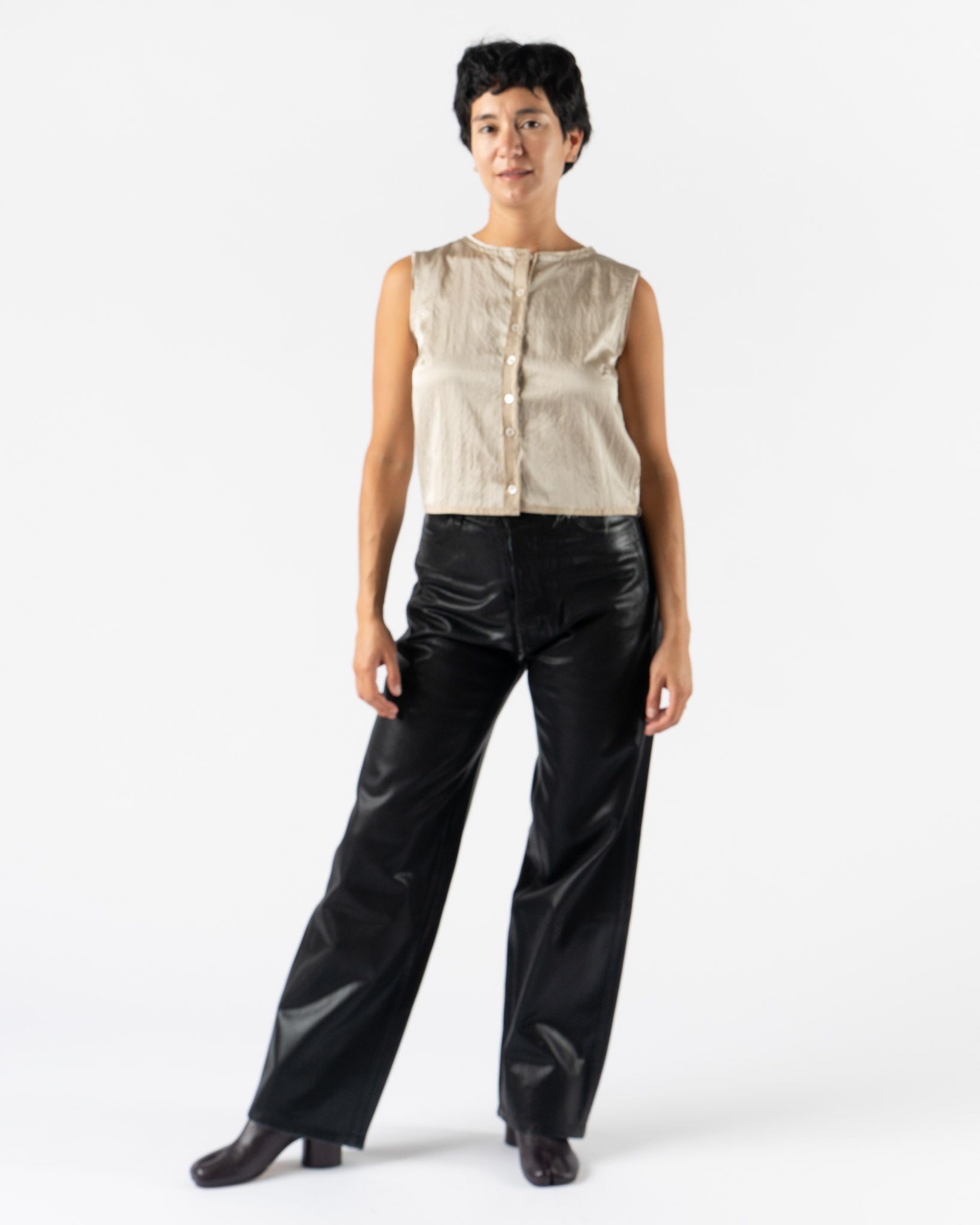 Camiel Fortgens Square Top in Champagne