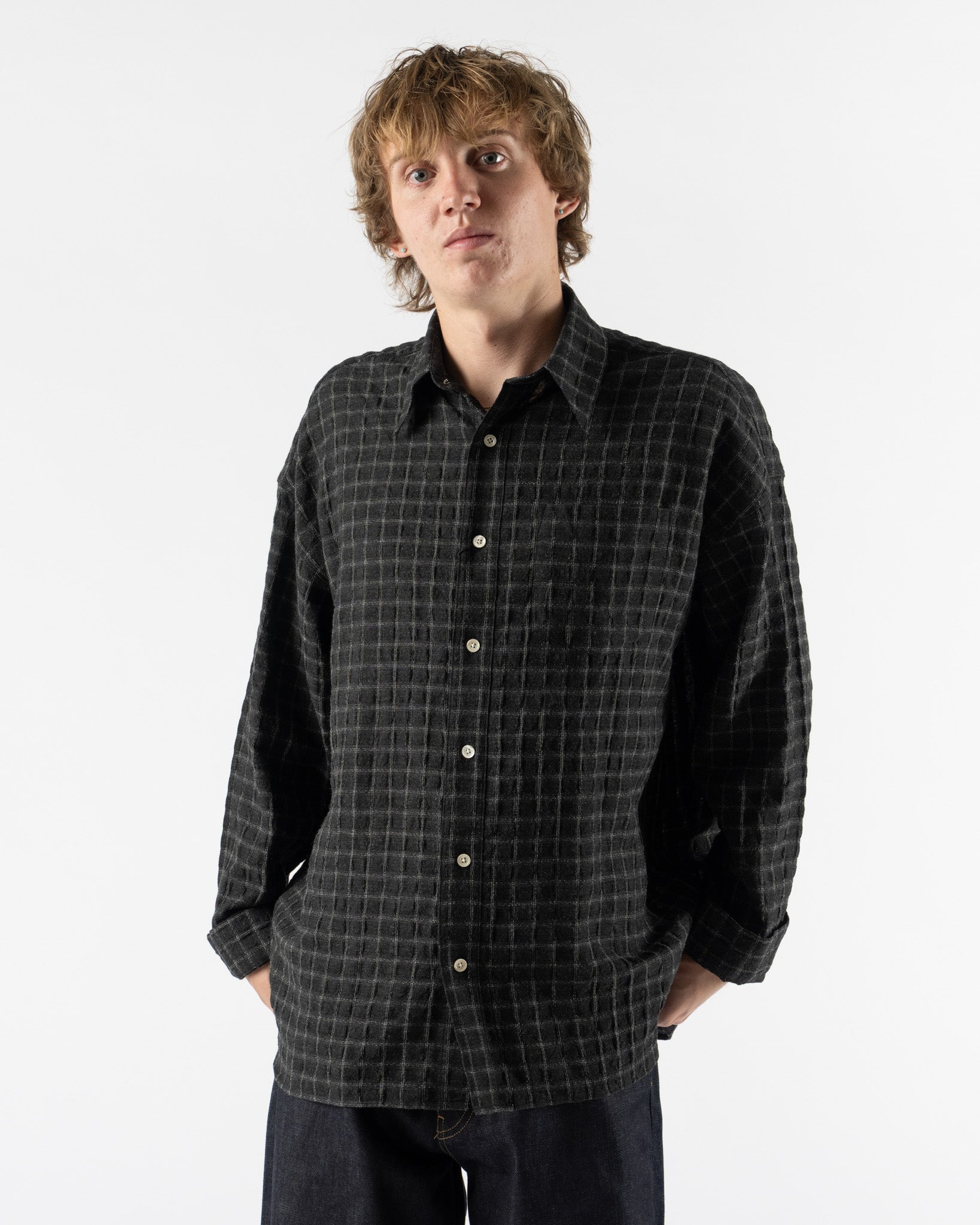 Sunflower Stable Shirt in Black
