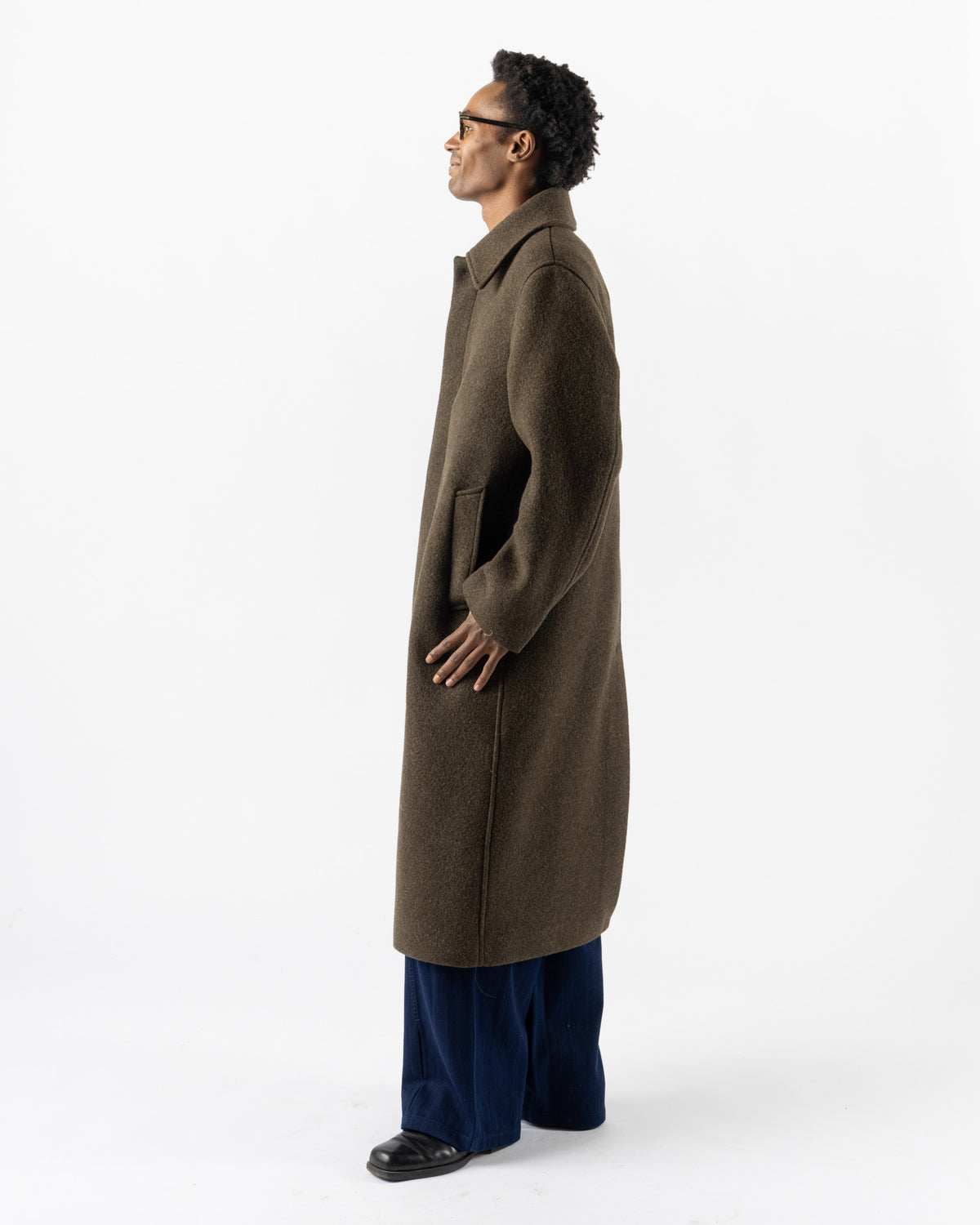 Sunflower Winter Coat in Green Moss
