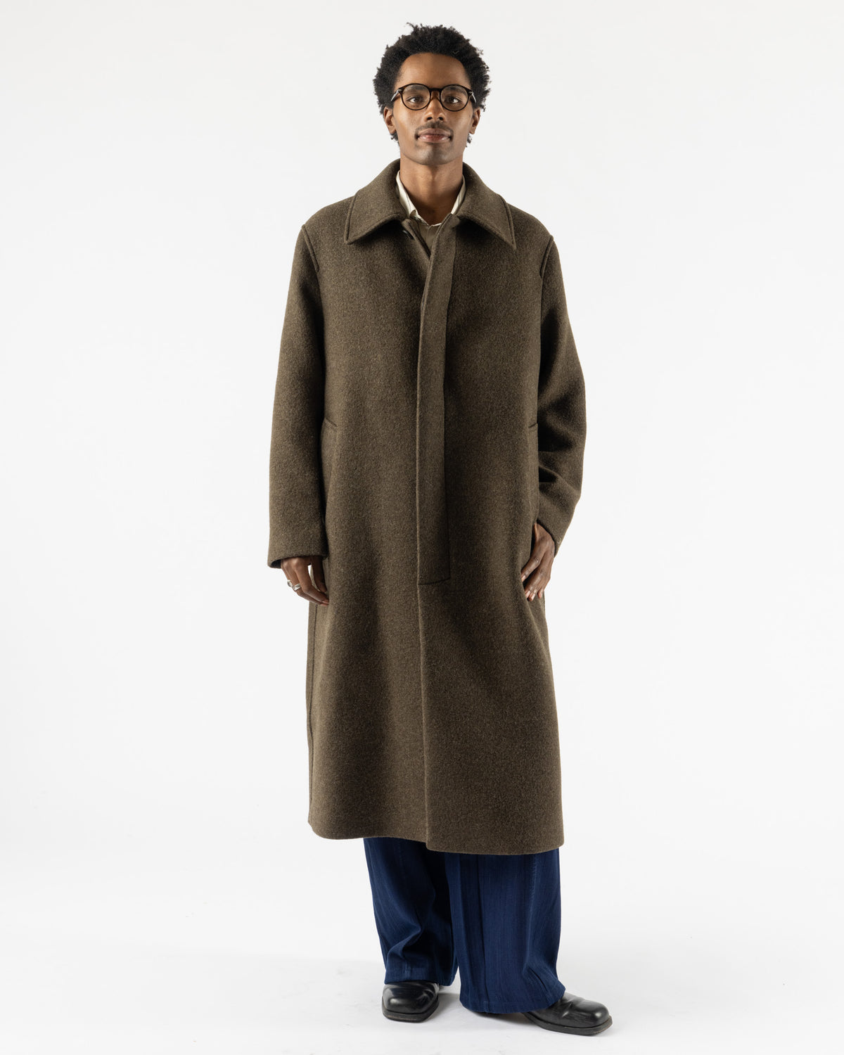 Sunflower Winter Coat in Green Moss