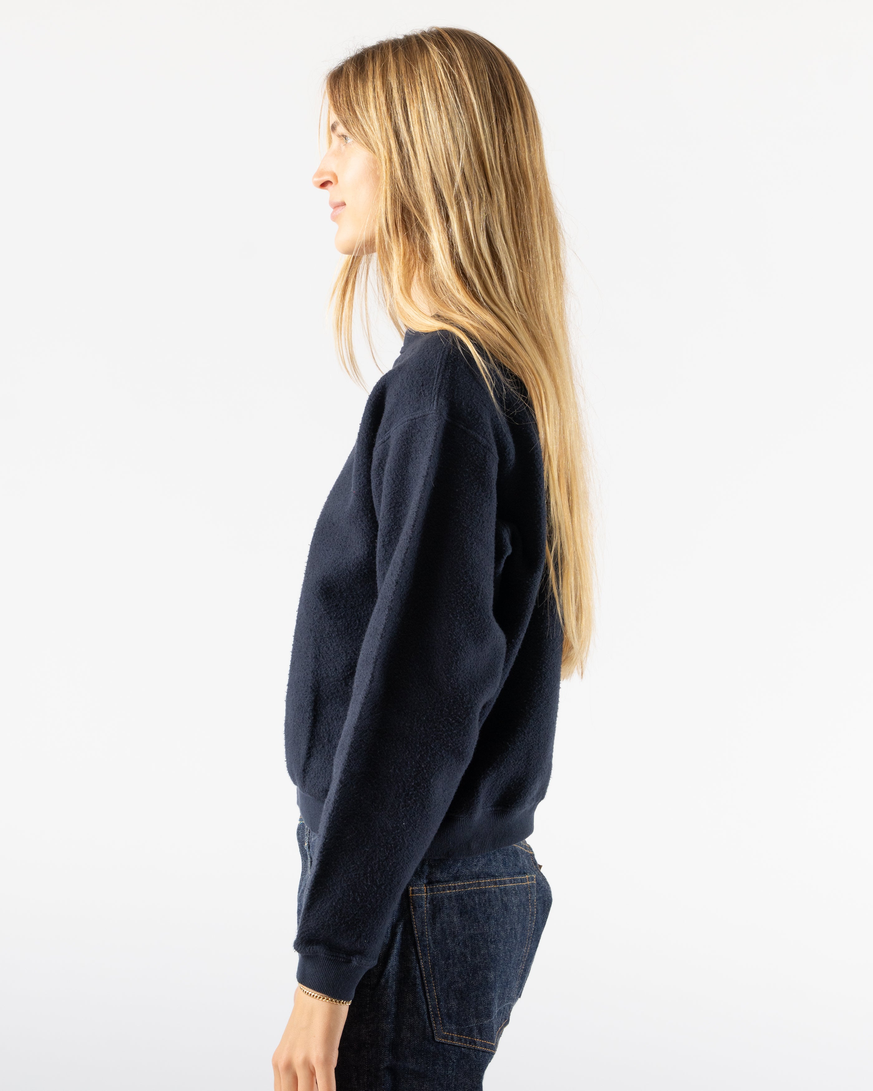 Sunray-Hina-Reversed-Fleece-Crew-Neck-Sweatshirt-in-Dark-Navy-Curated-at-Jake-and-Jones-Santa-Barbara-Boutique