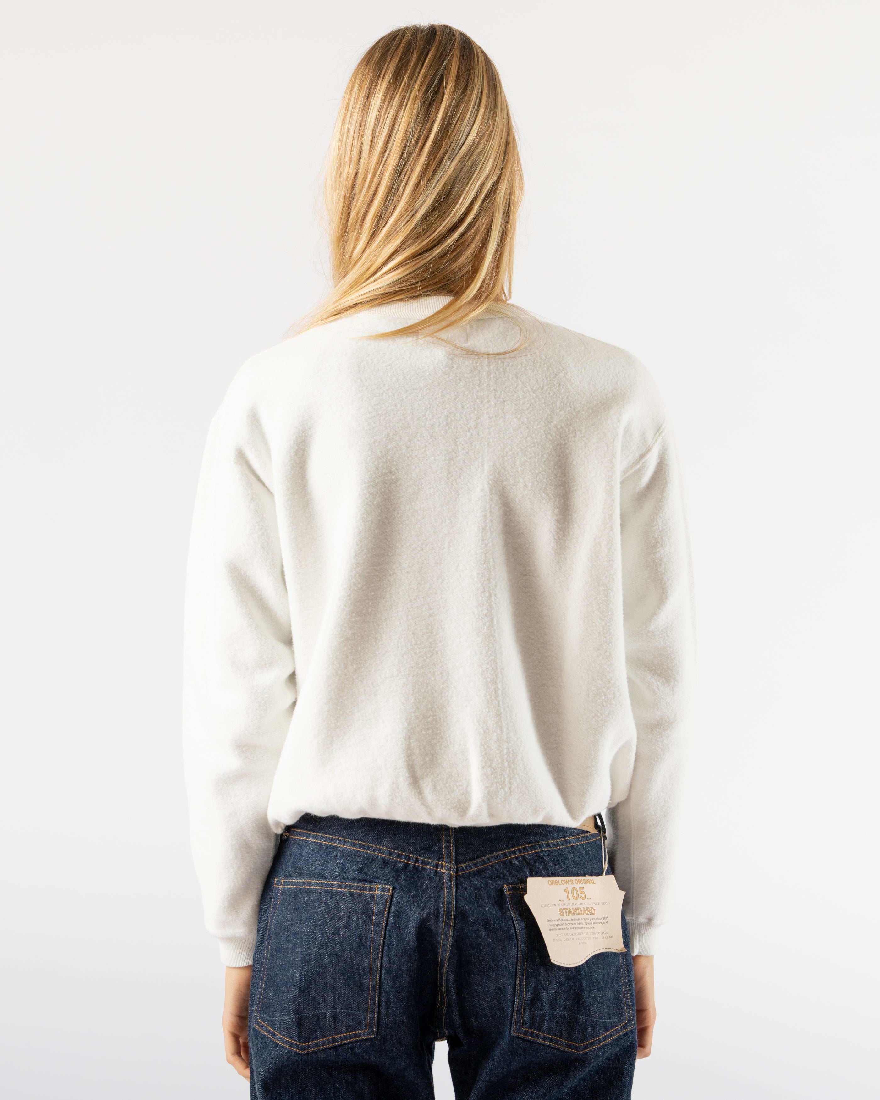 Sunray-Hina-Reversed-Fleece-Crew-Neck-Sweatshirt-in-Off-White-Curated-at-Jake-and-Jones-Santa-Barbara-Boutique