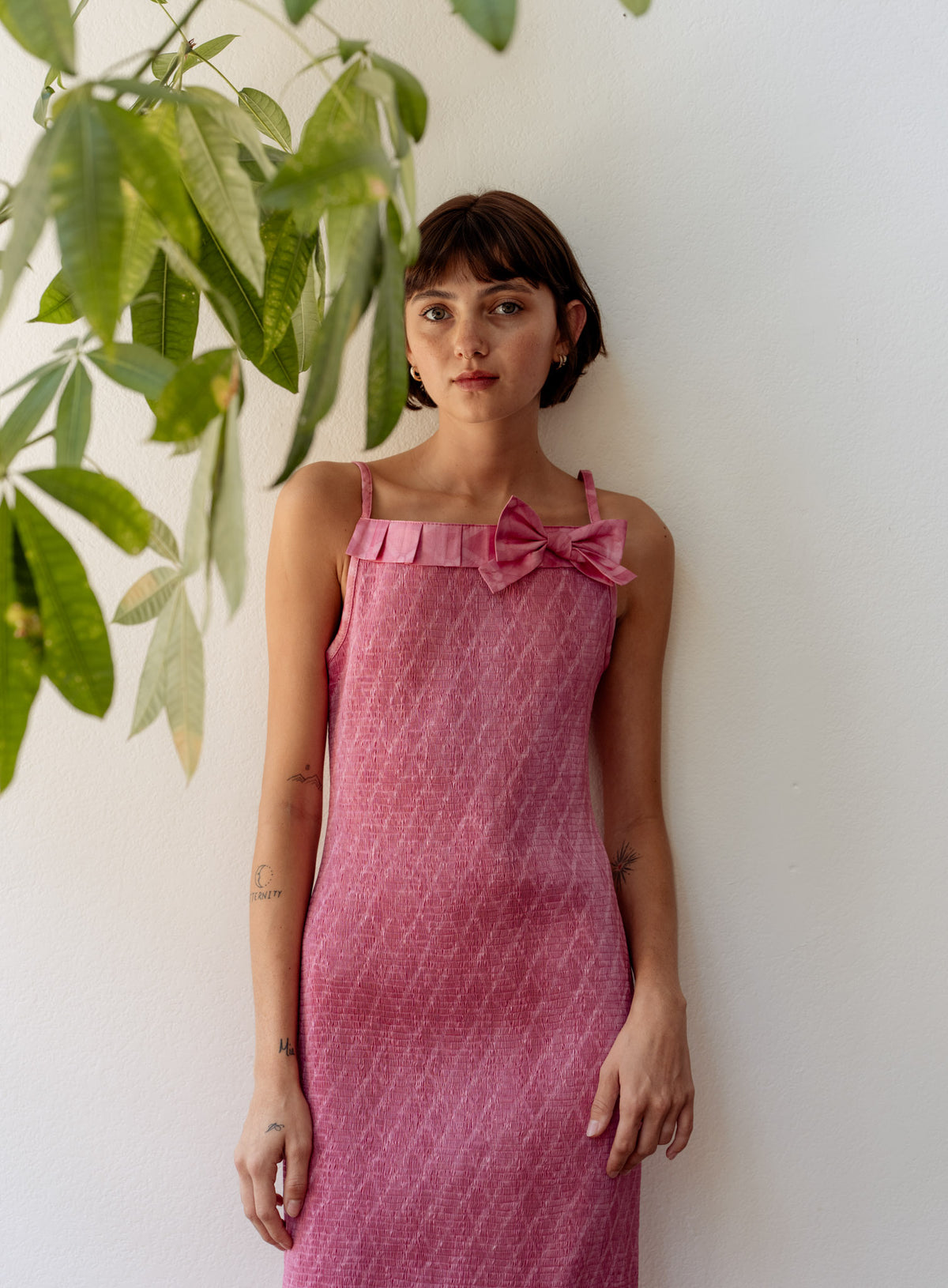 Super Yaya Audrey Dress in Raspberry Pink