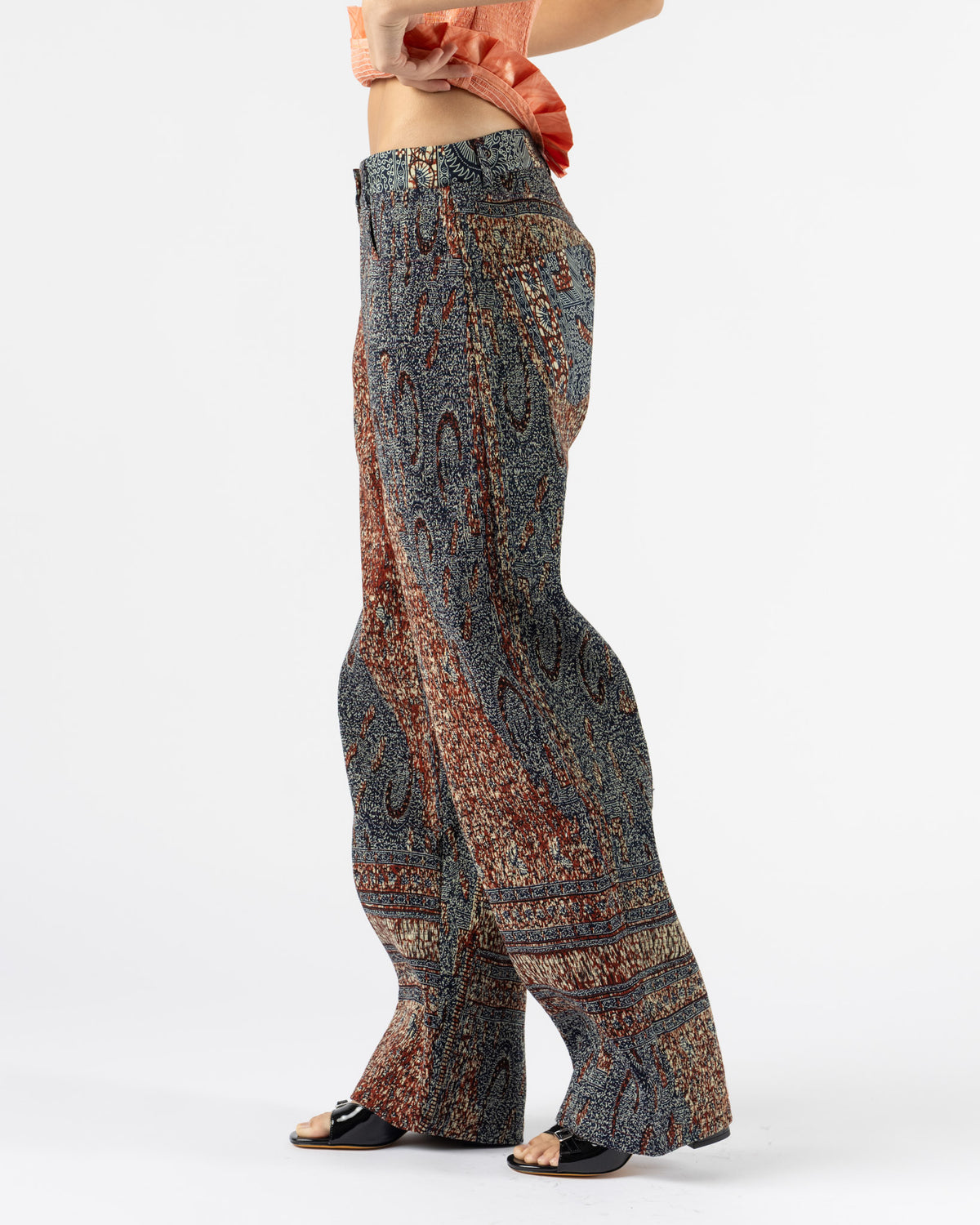 Super Yaya Panarea Trouser in Batik