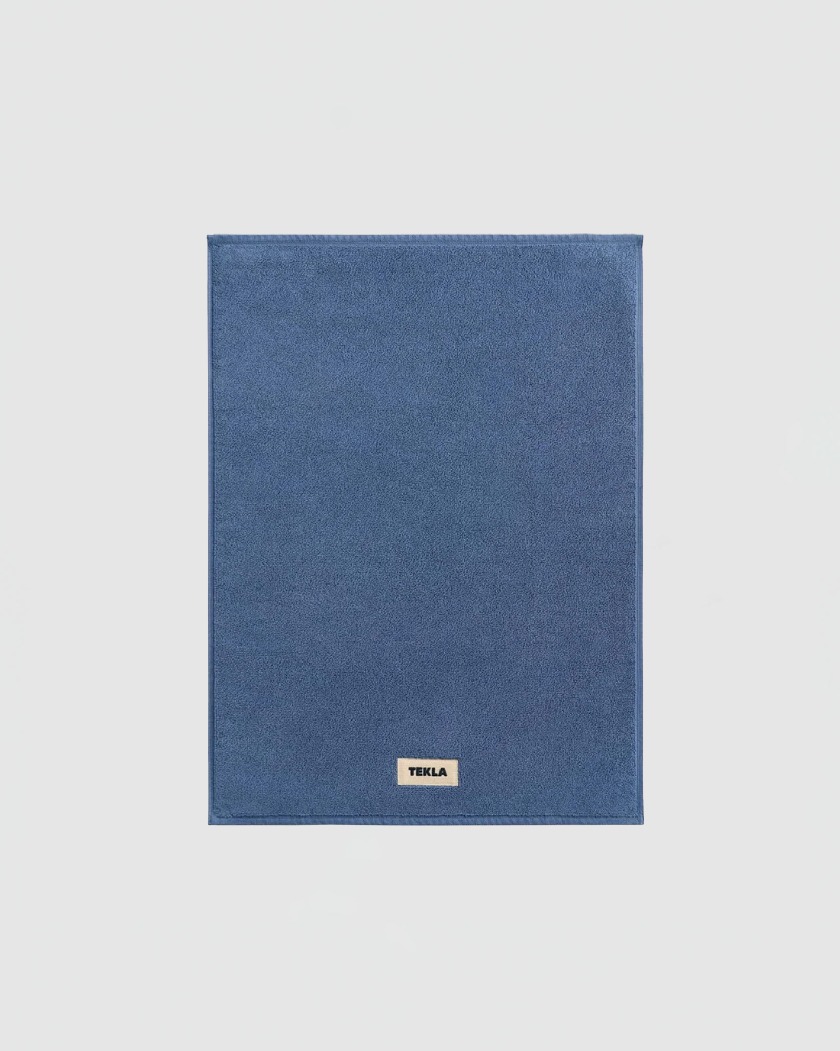 Tekla Bath Mat in Storm Blue