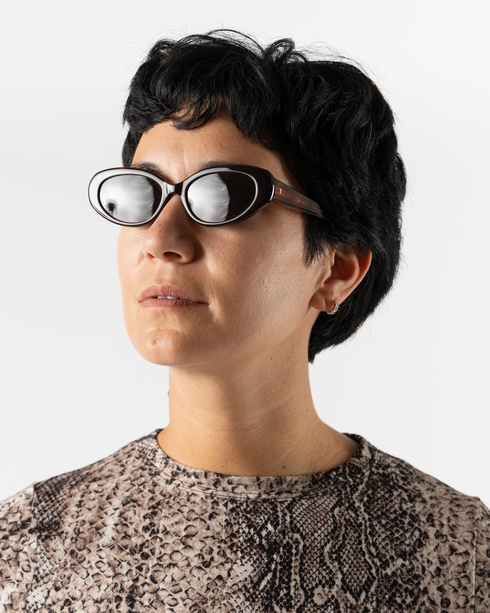 THISTLES The COCO in Dark Tortoise & Black