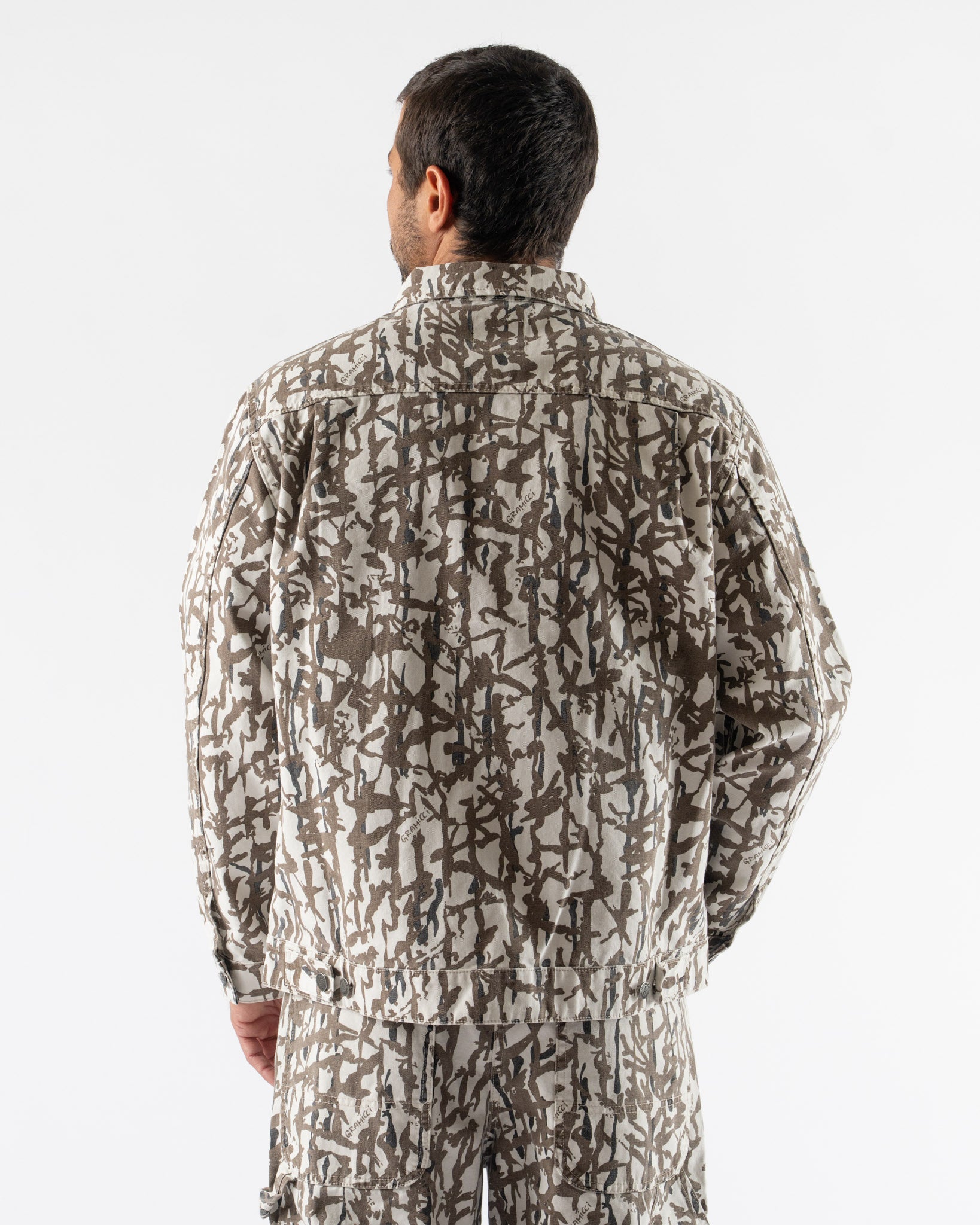 Gramicci Taos Canvas Jacket in Grey Reed