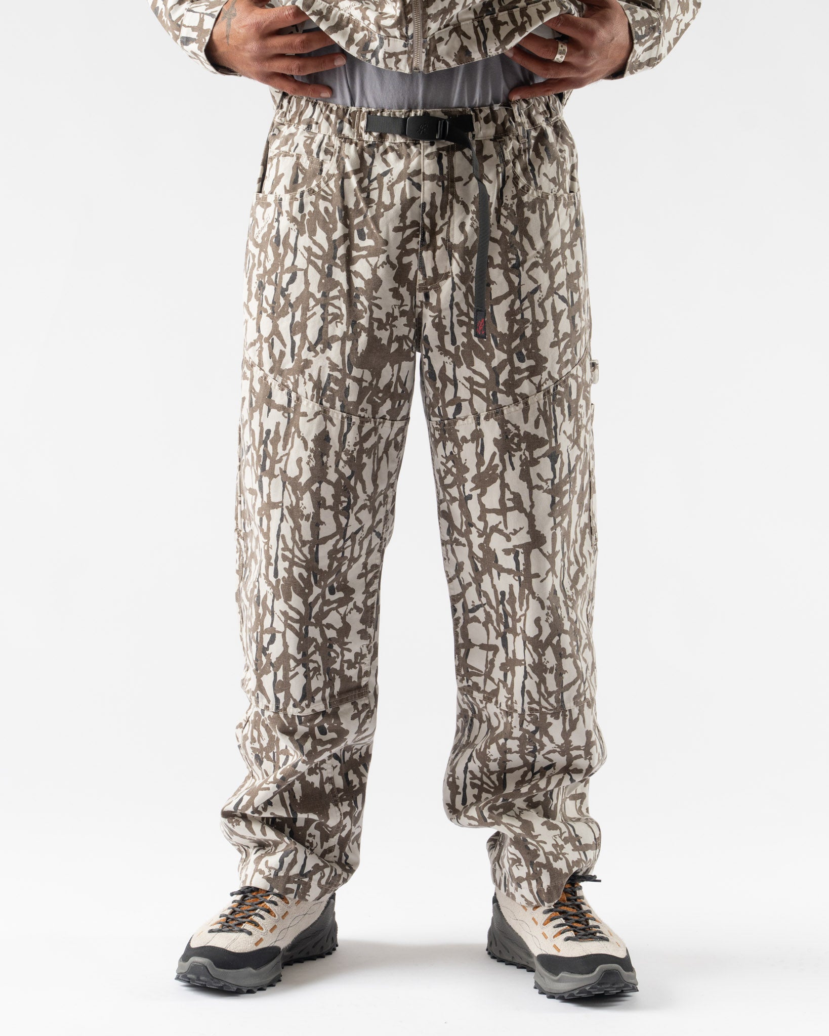 Gramicci Taos Canvas Pant in Grey Reed Curated at Jake and Jones