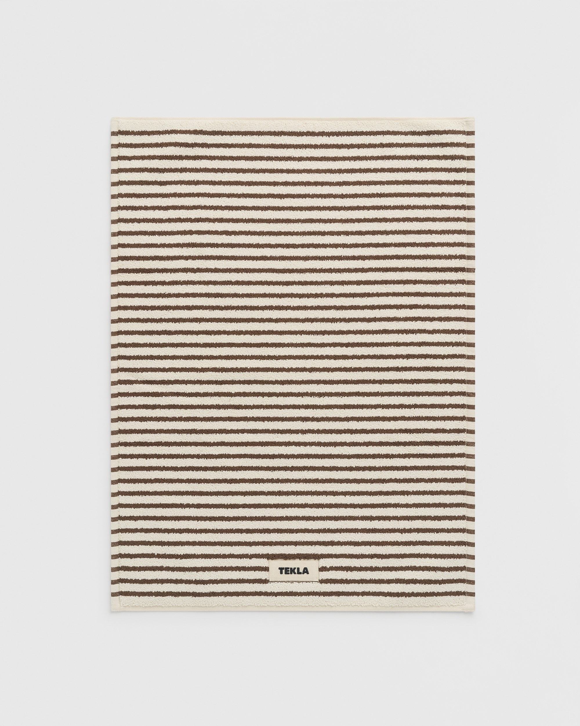 Tekla_Terry_Bathmat_Kodiak_Brown_Stripes_Curated_at_Jake_and_Jones_Santa_Barbara_Boutique