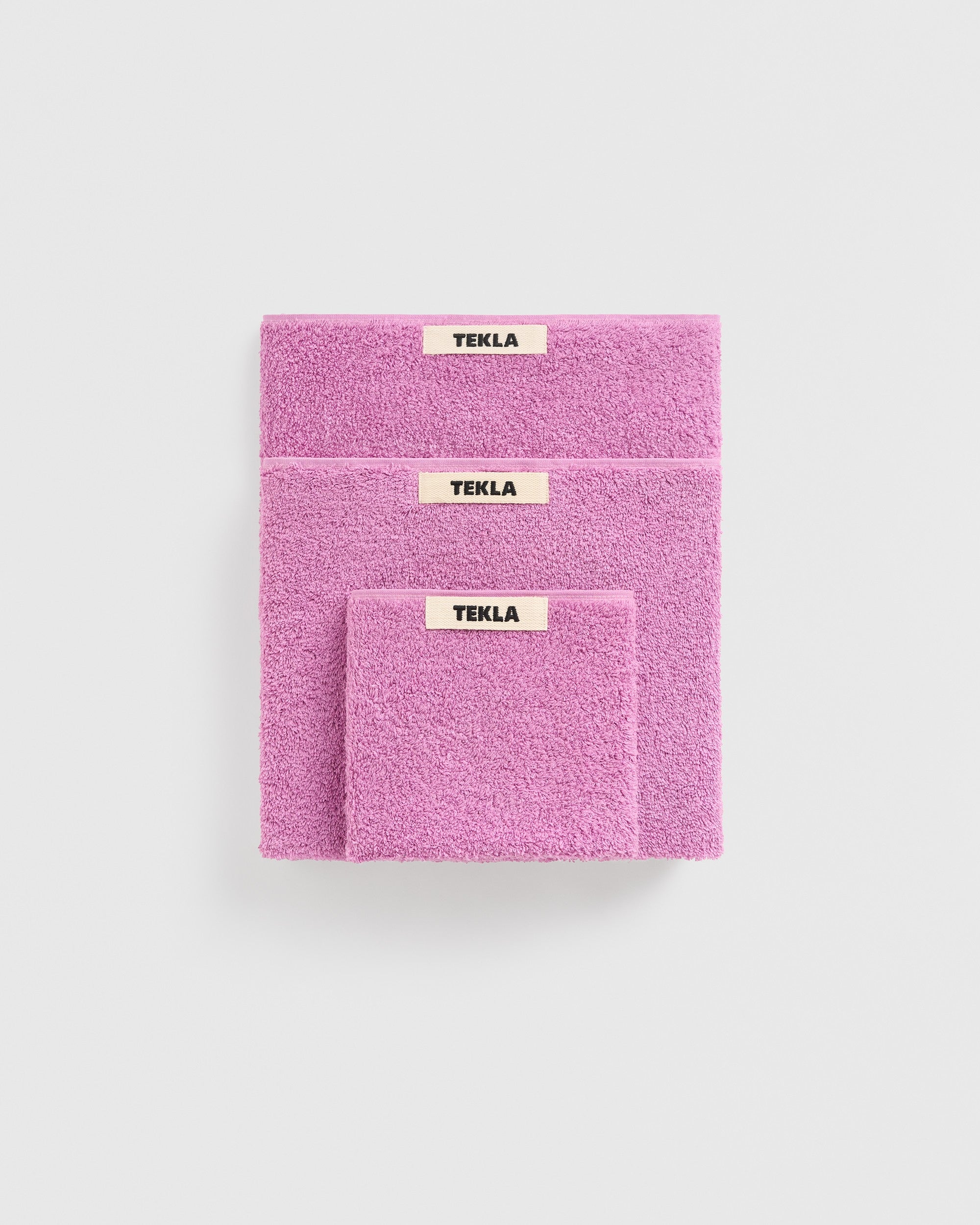 Tekla Towels in Magenta Curated at Jake and Jones