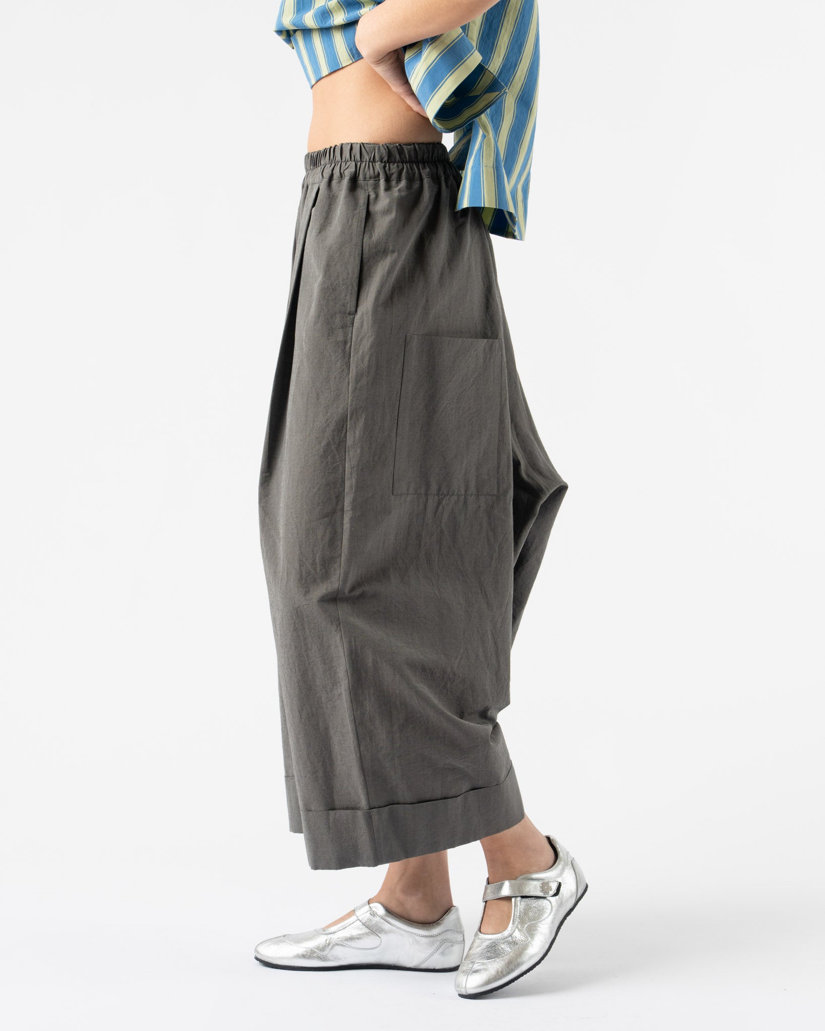 Toogood The Baker Trouser in Cotton Silk Pencil