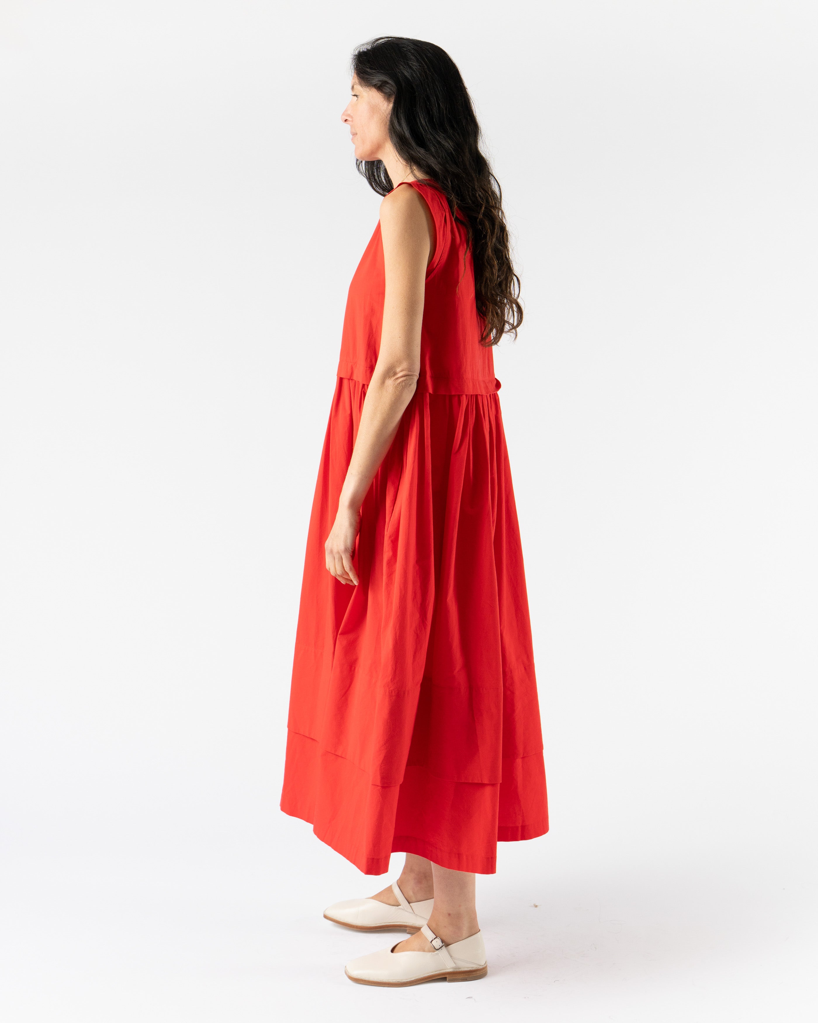 Toogood The Potter Dress in Fine Ripstop Jam