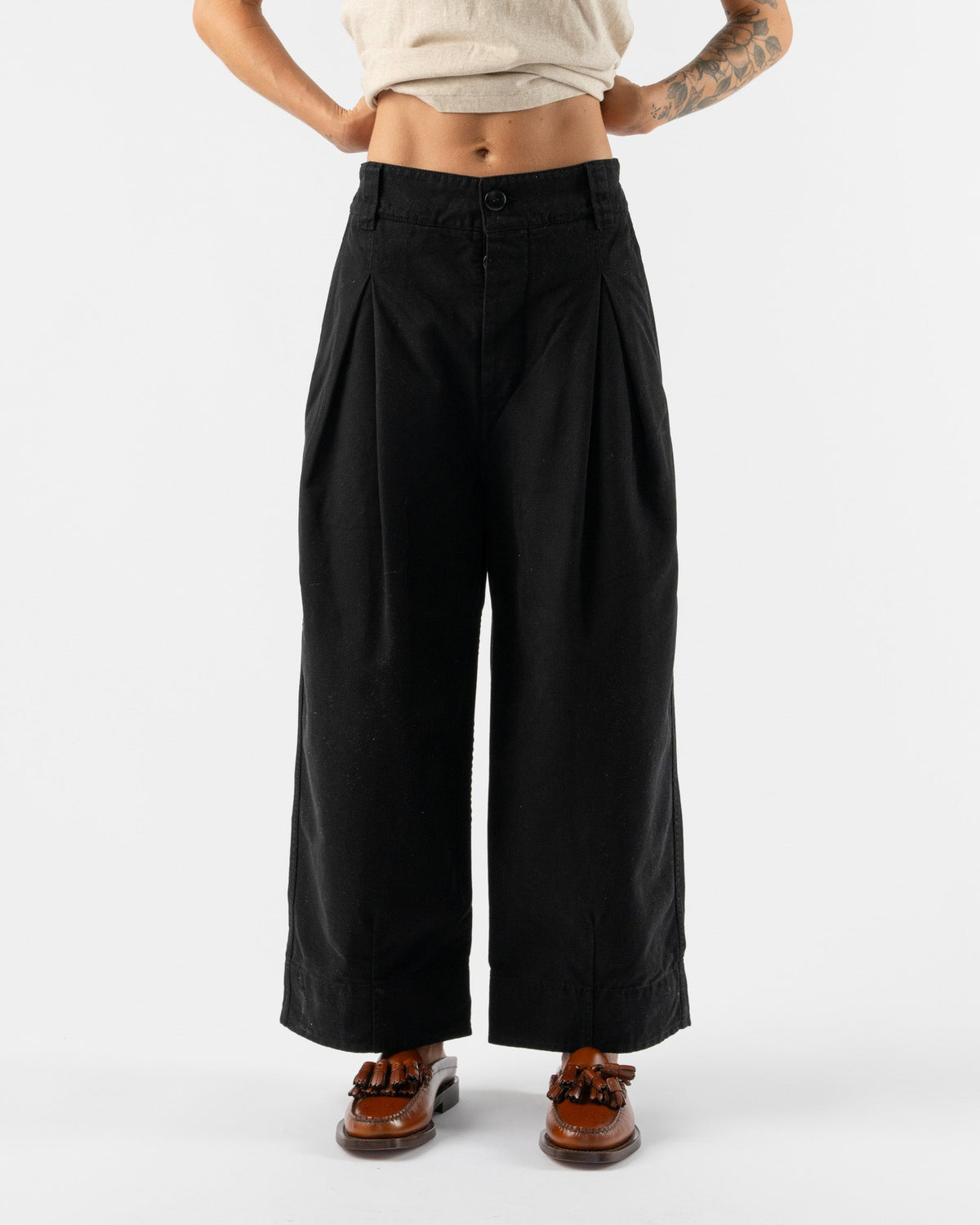 Toogood Etcher Trouser in Canvas Flint Curated at Jake and Jones
