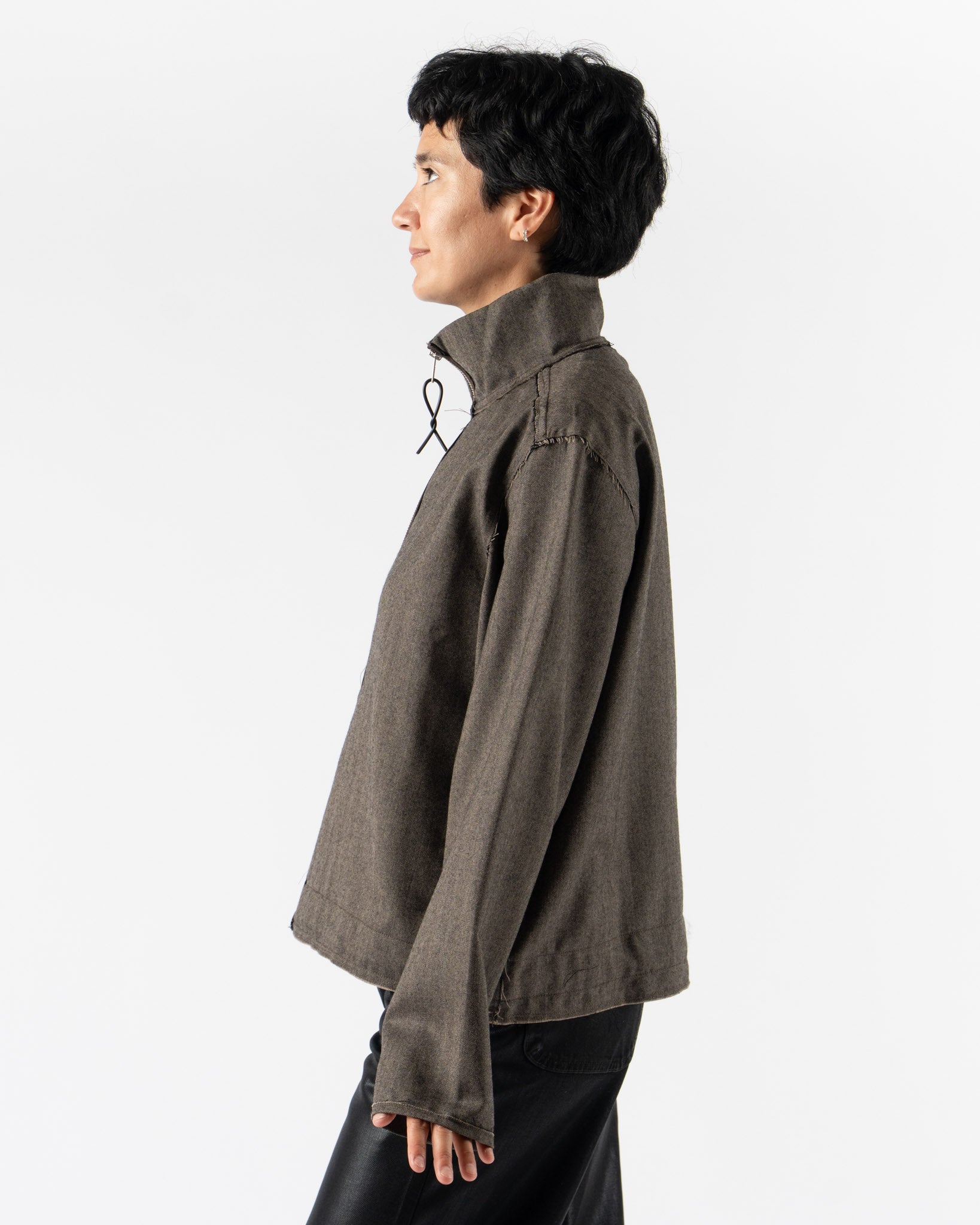 Camiel Fortgens Track Jacket in Brown