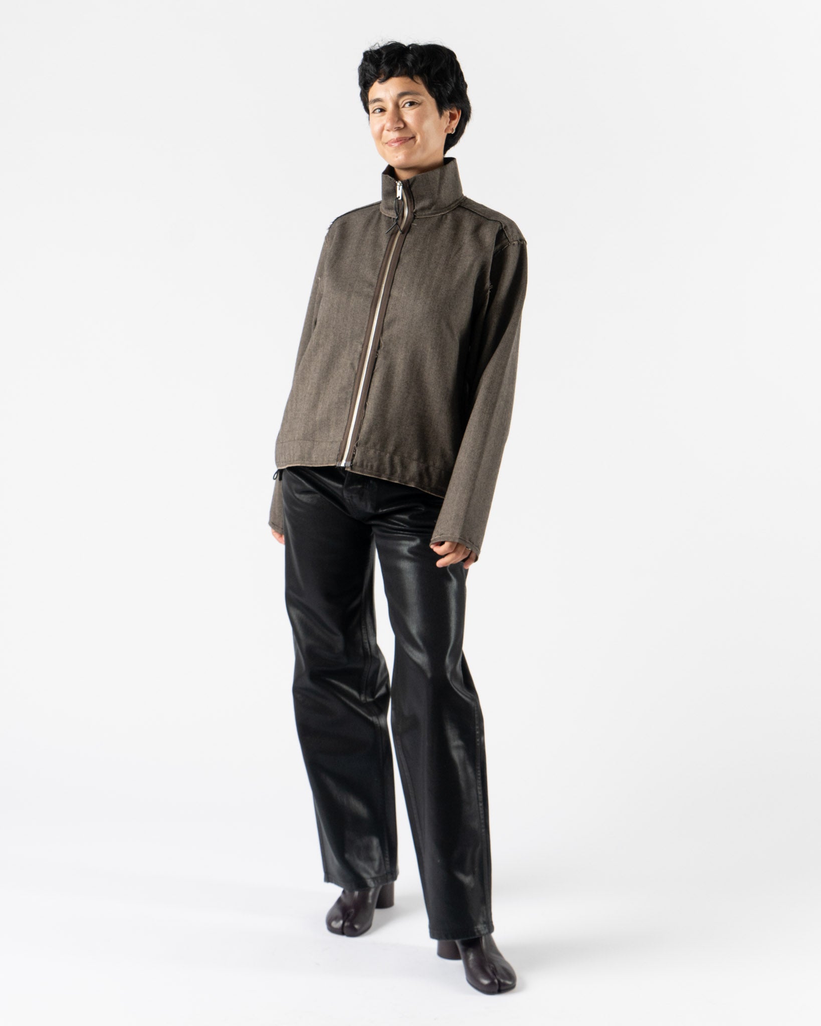 Camiel Fortgens Track Jacket in Brown
