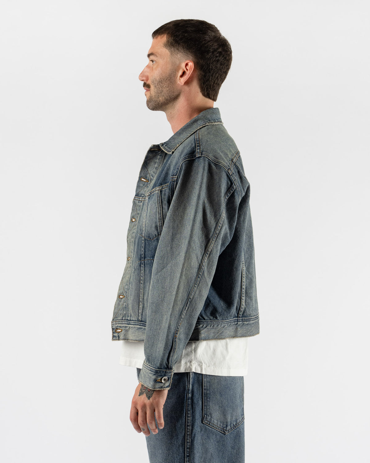 Small Talk Twist Trucker Jacket