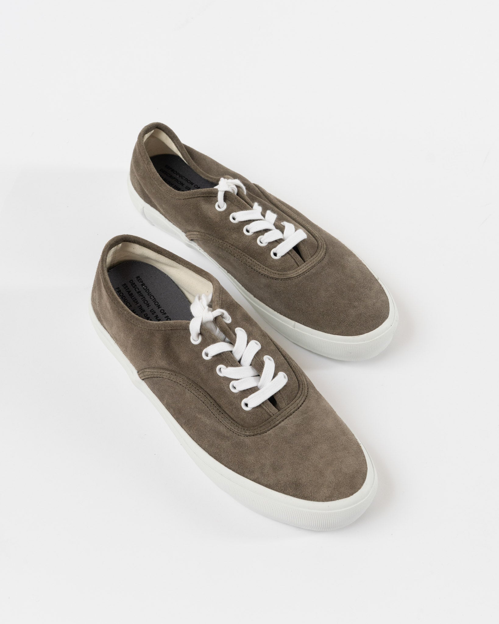 Reproduction of Found US Navy Military Trainer in Dark Beige