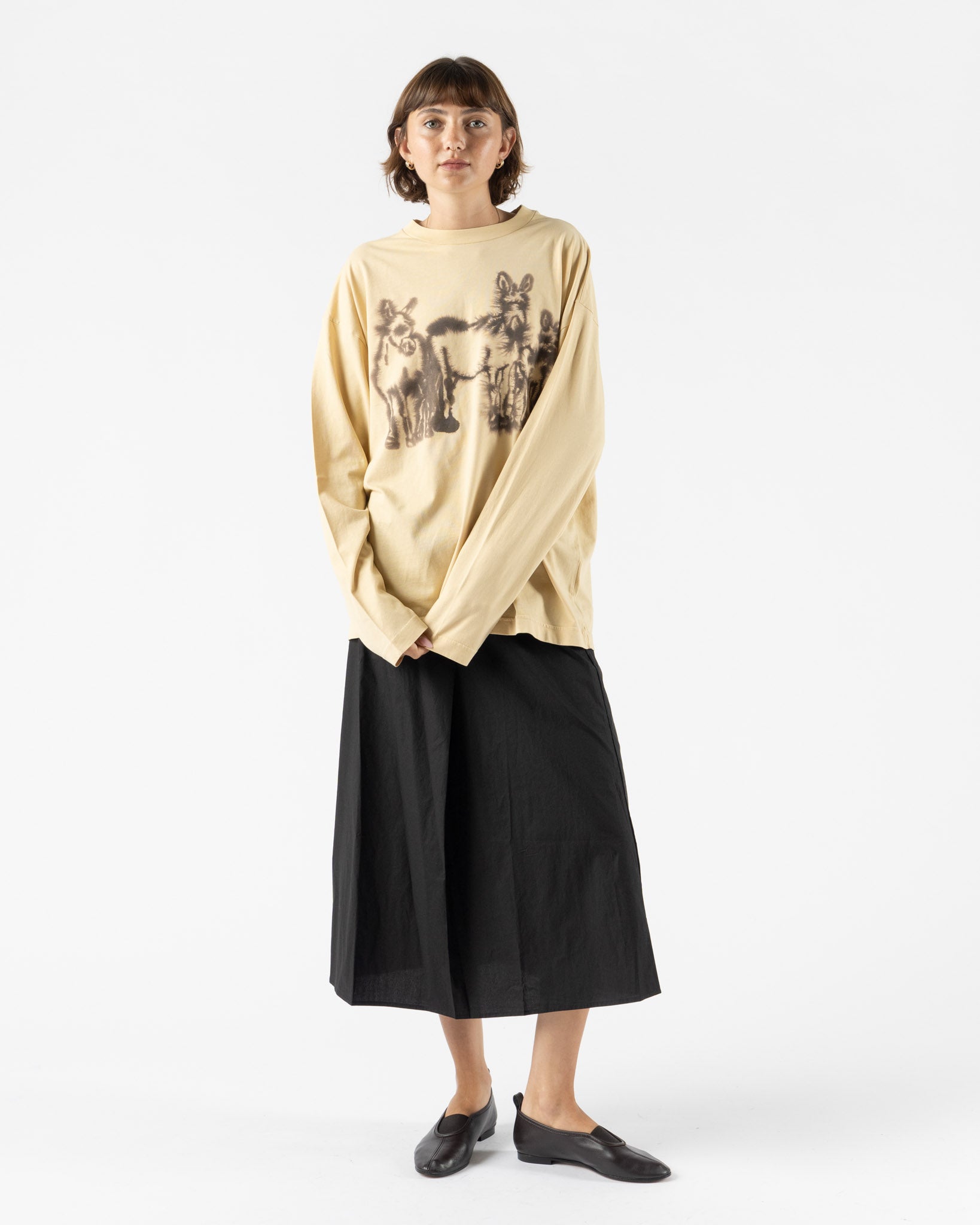 Wild Animals 3 Donkeys Longsleeve