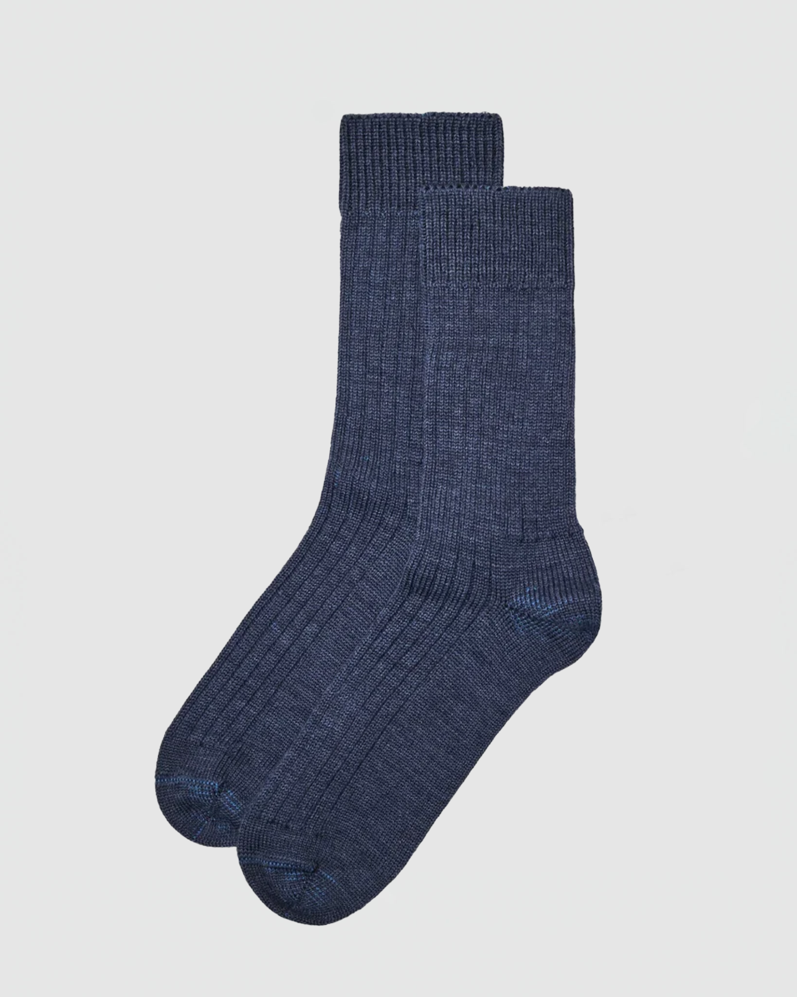 Cafe Mountain Wool Trek Sock in Indigo