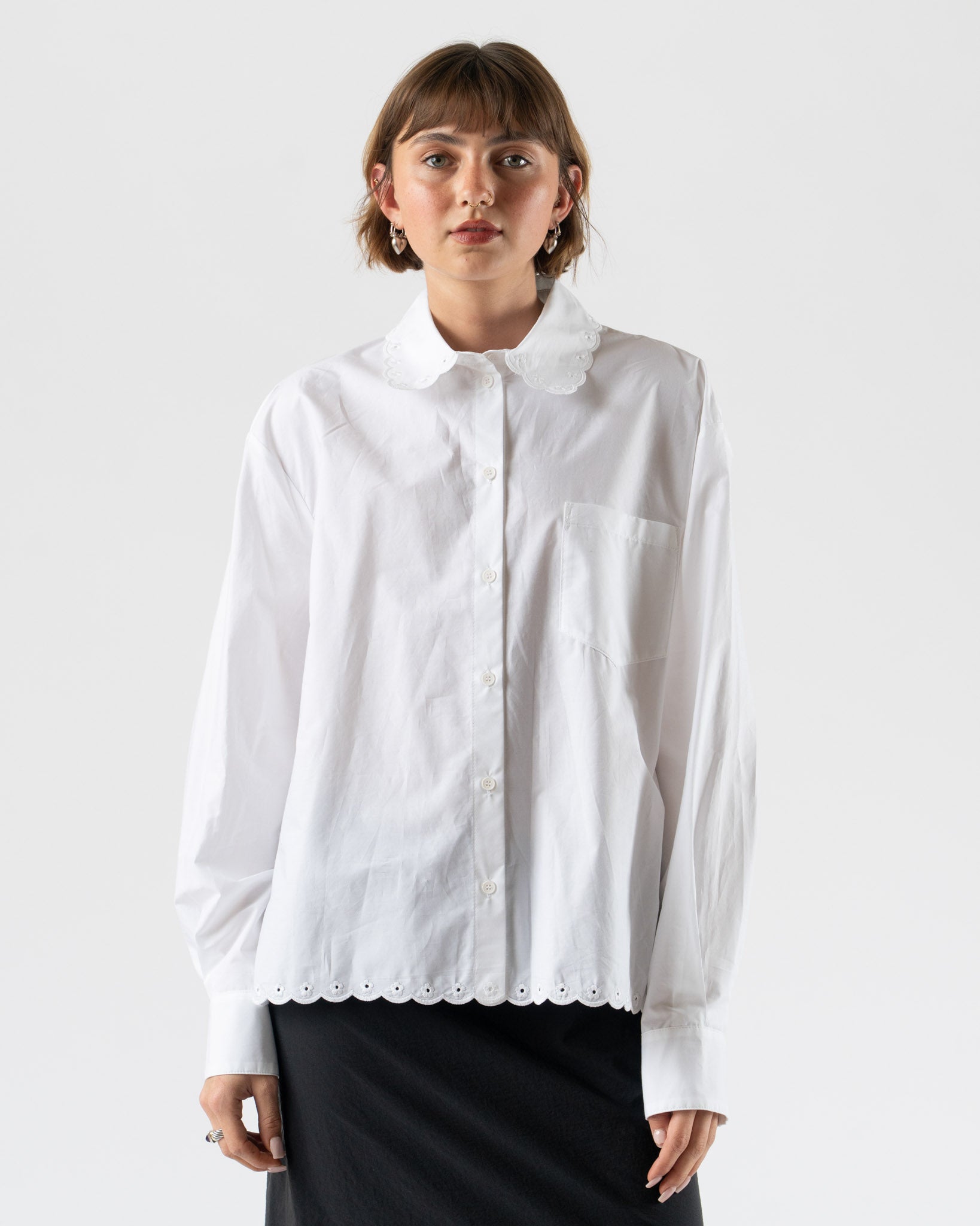 Cecilie Bahnsen Dria Shirt Broderie Anglaise