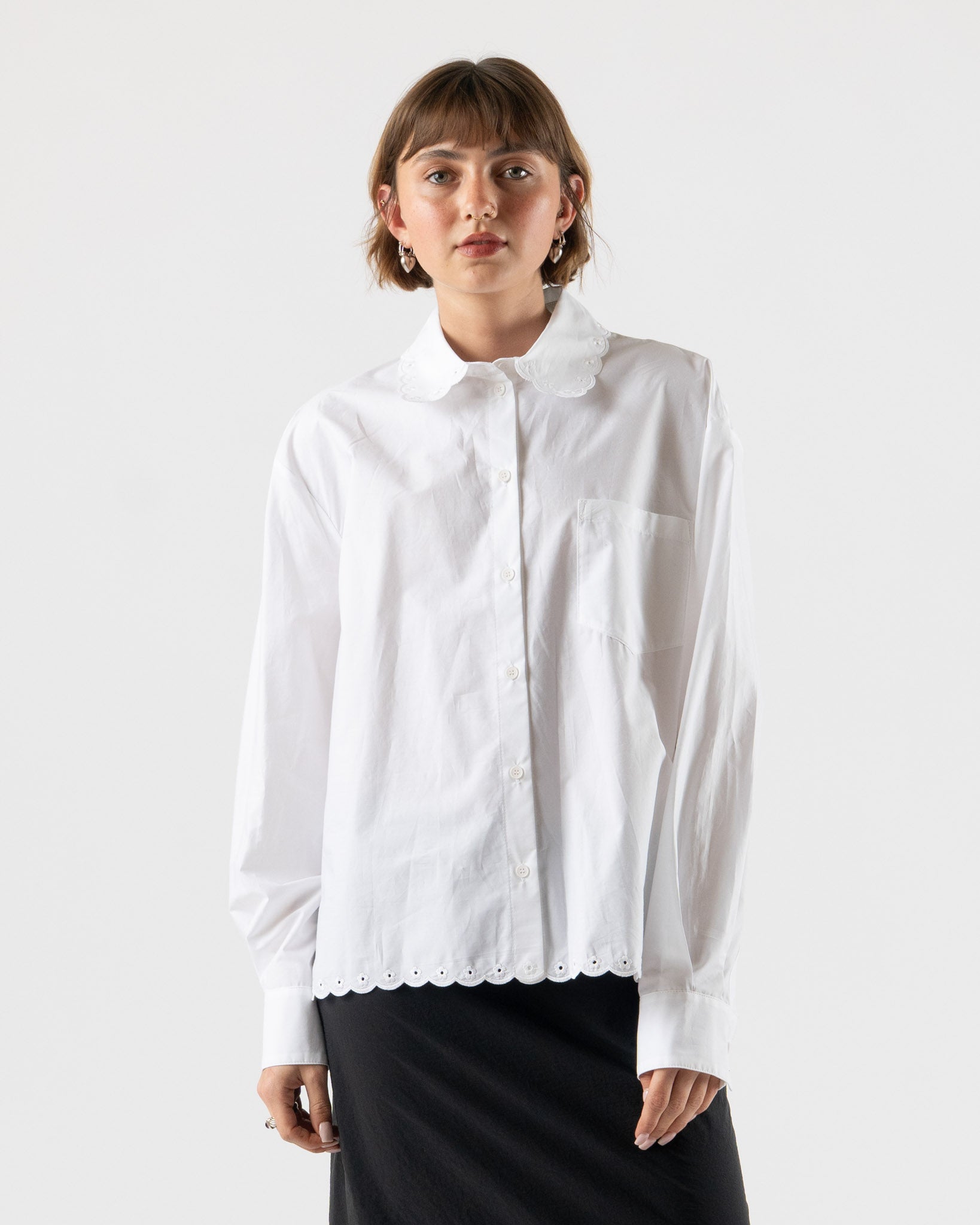 Cecilie Bahnsen Dria Shirt Broderie Anglaise