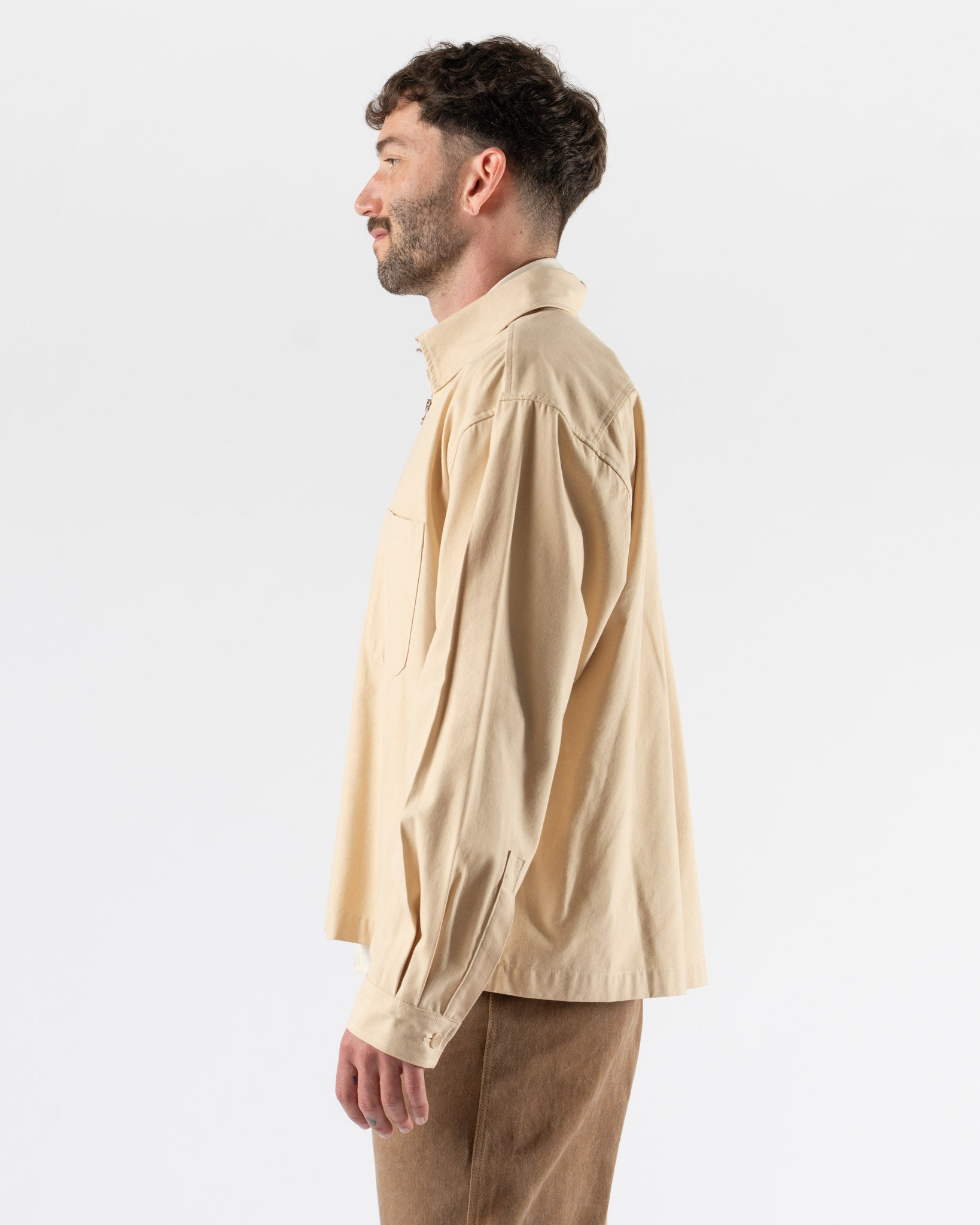 Colbo Zip Shirt in Corn