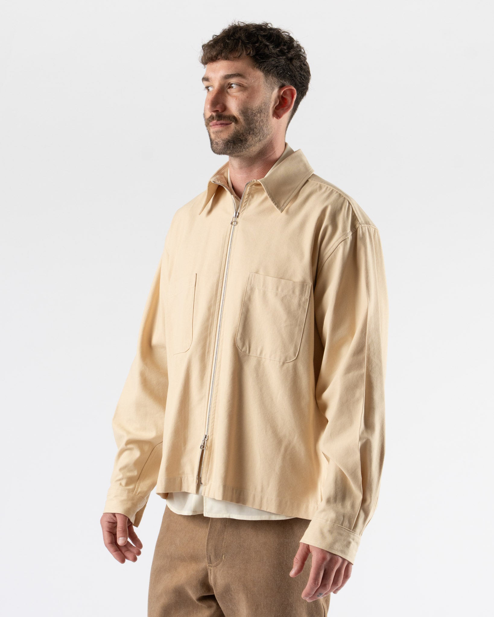 Colbo Zip Shirt in Corn