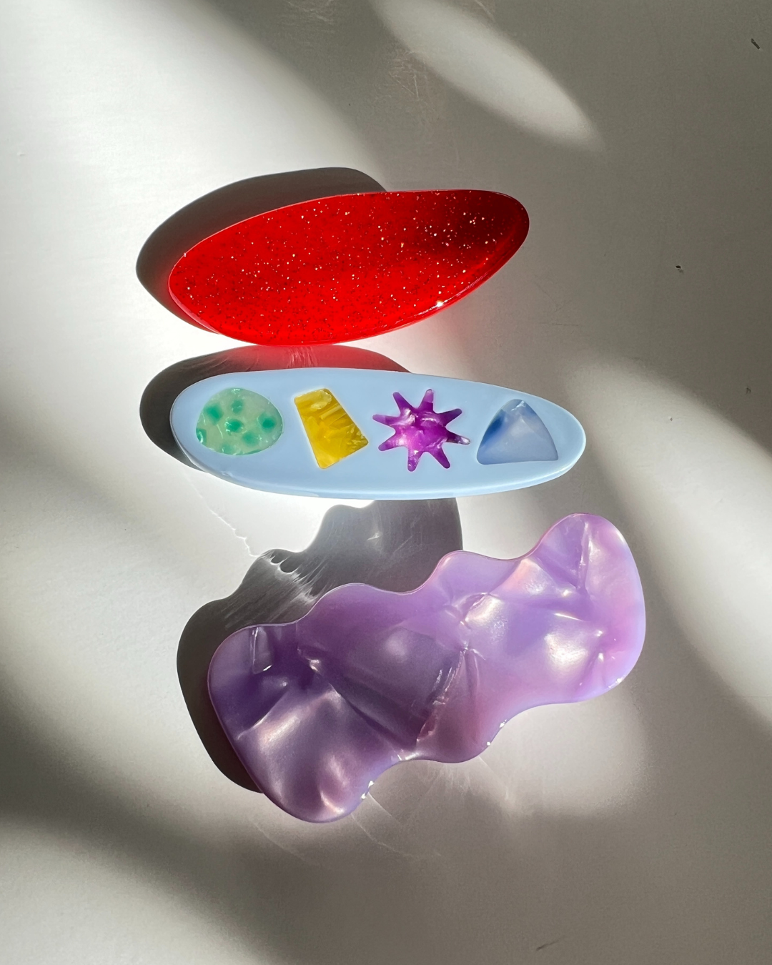 Milk Teeth Trio Kids Hairclip Set