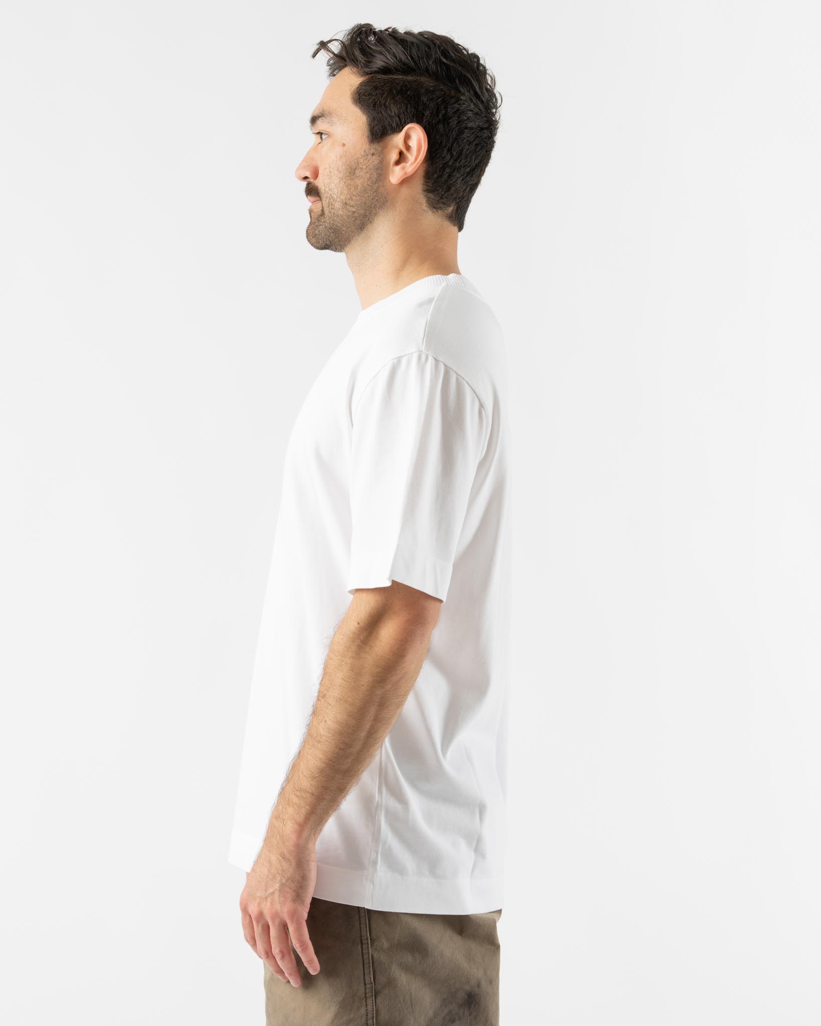 Applied Art Forms LM1-1 Jersey T-Shirt in White