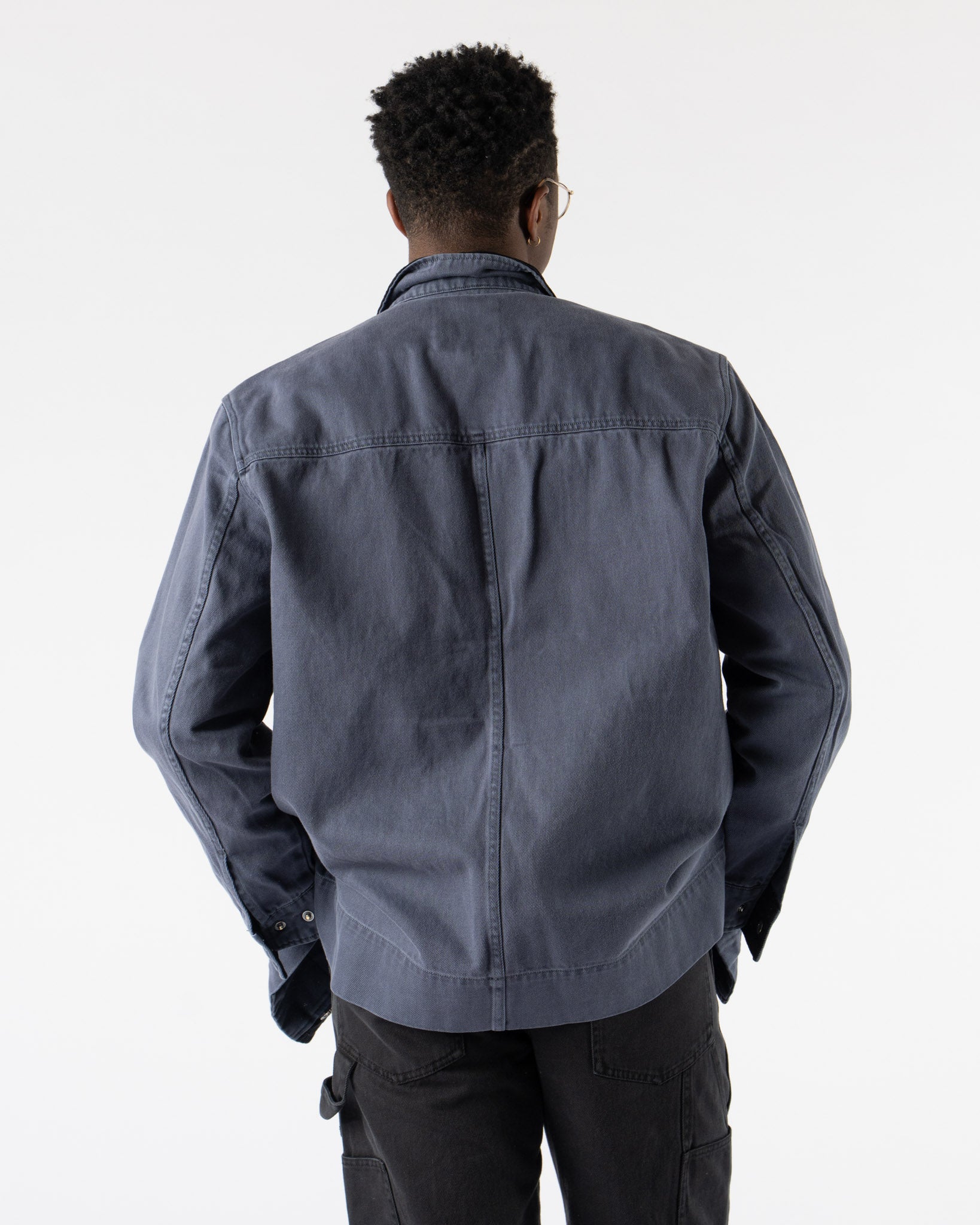 Alex Mill Aaron Utility Jacket in Blue