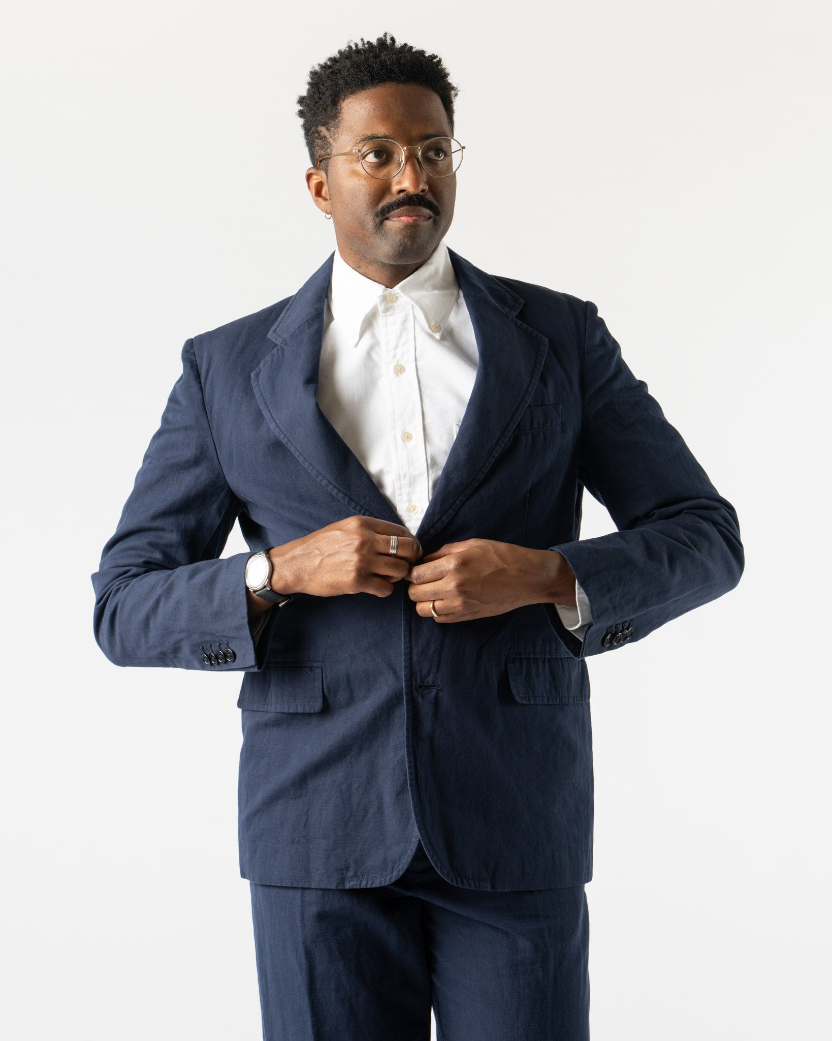 Alex Mill Cooper Blazer in Navy Curated at Jake and Jones