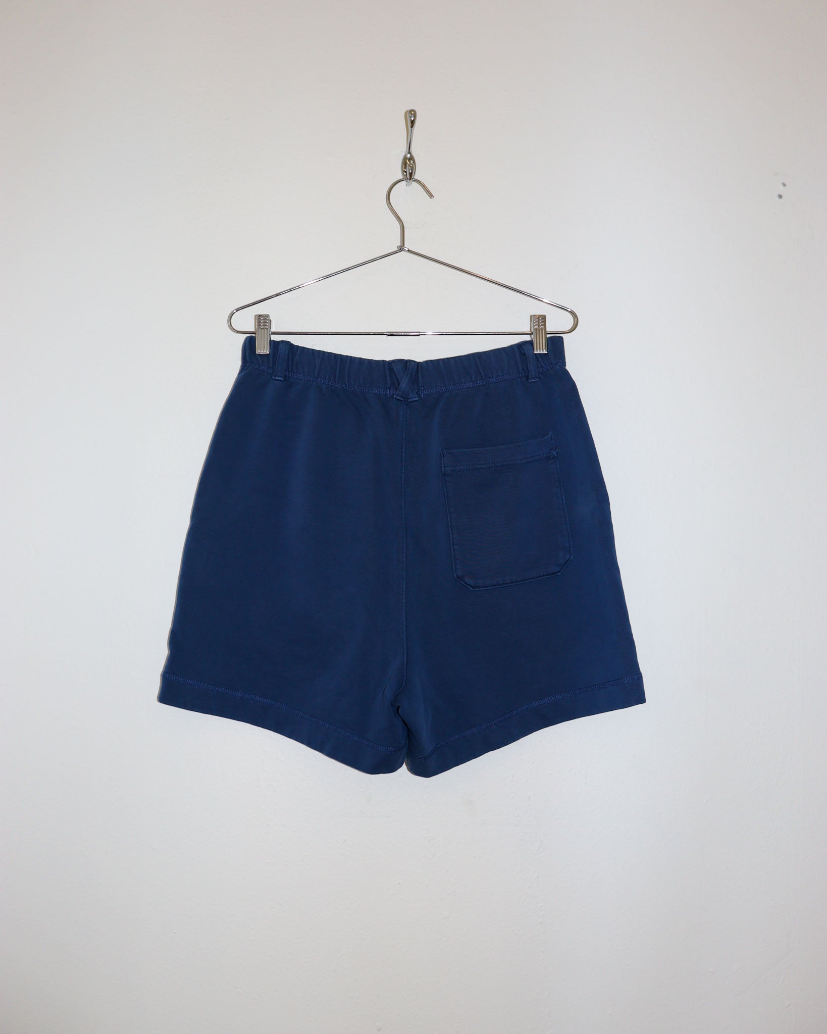 Pre-owned: Alex Mill Cotton Track Short in Blue