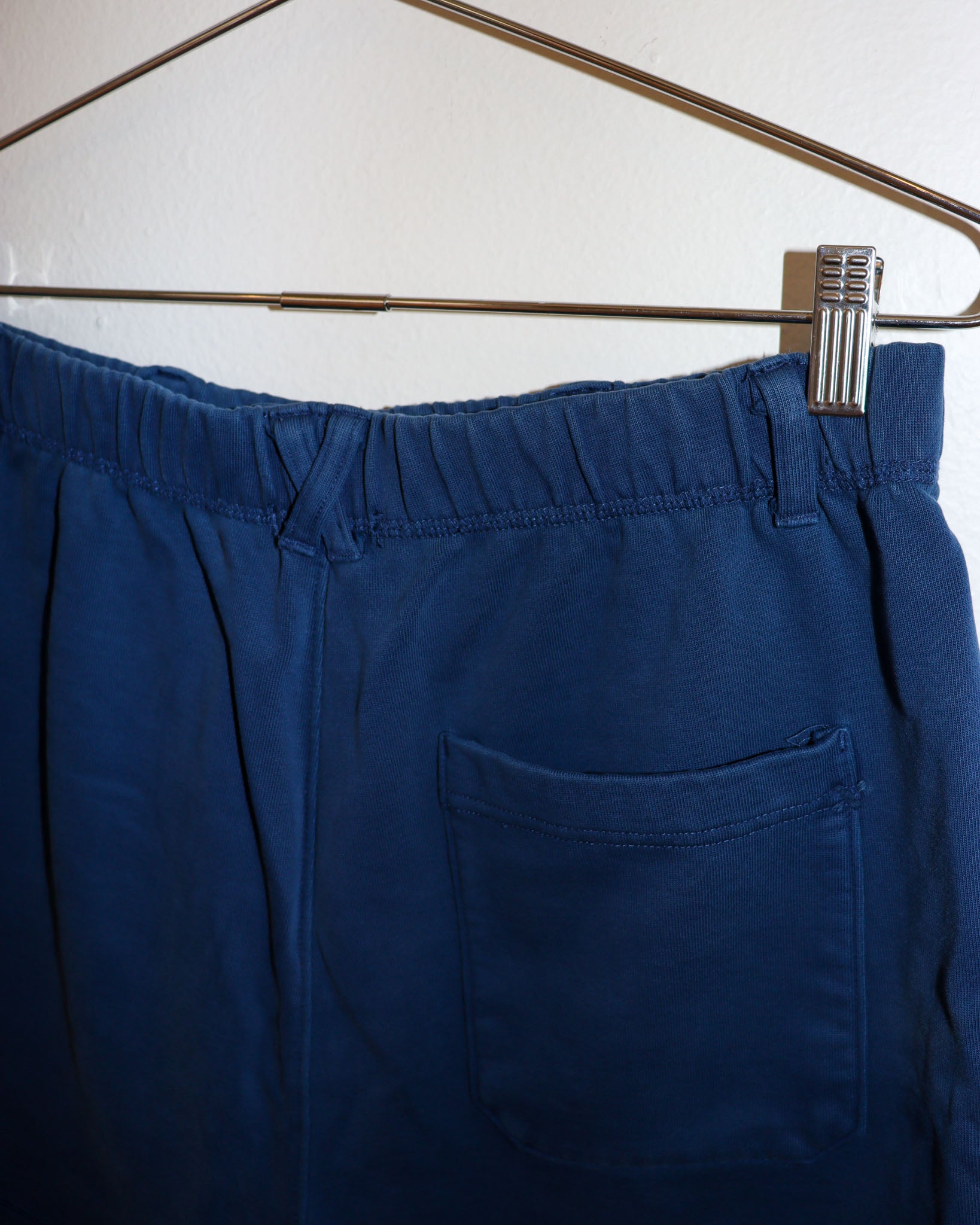 Pre-owned: Alex Mill Cotton Track Short in Blue
