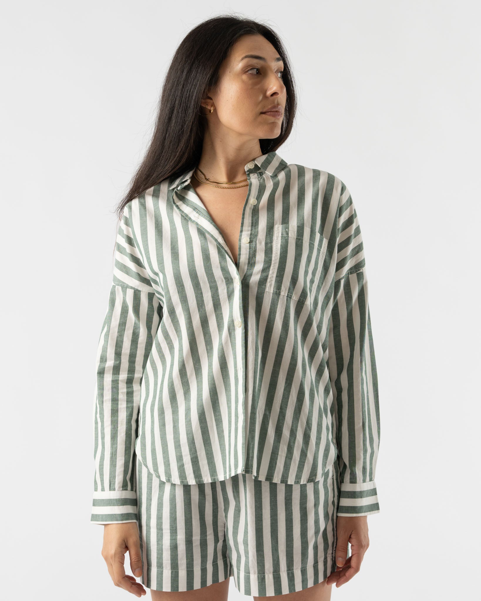 Alex Mill Jo Shirt in Positano Stripe