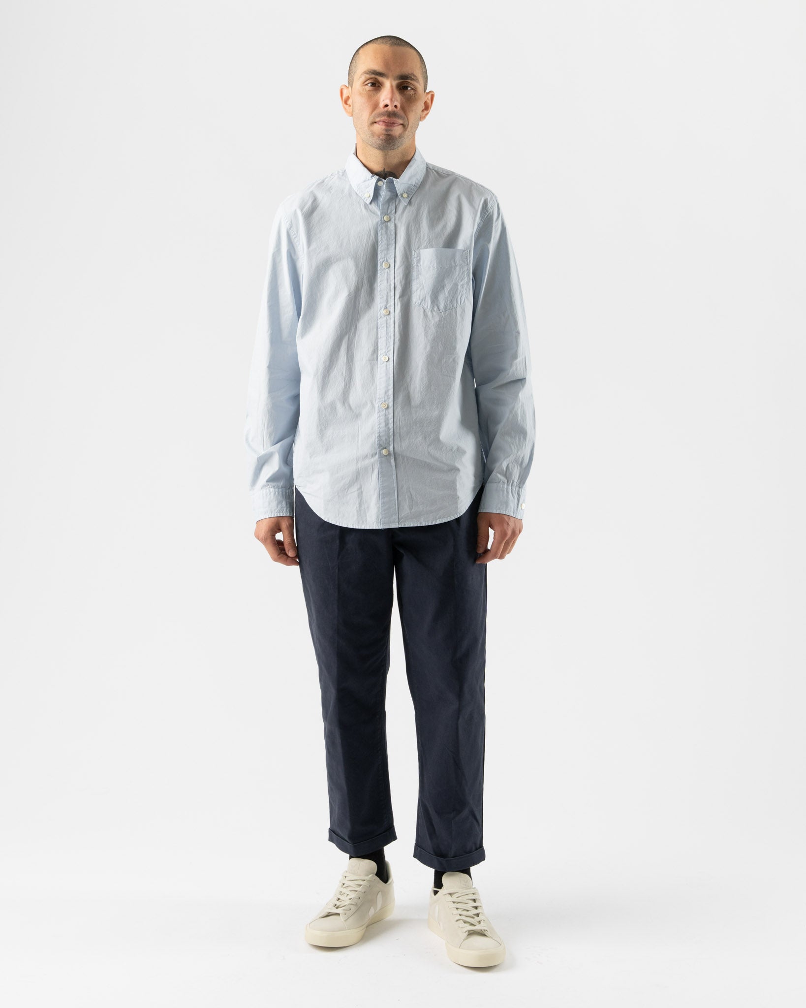 Alex Mill Mill Shirt in Calm Blue