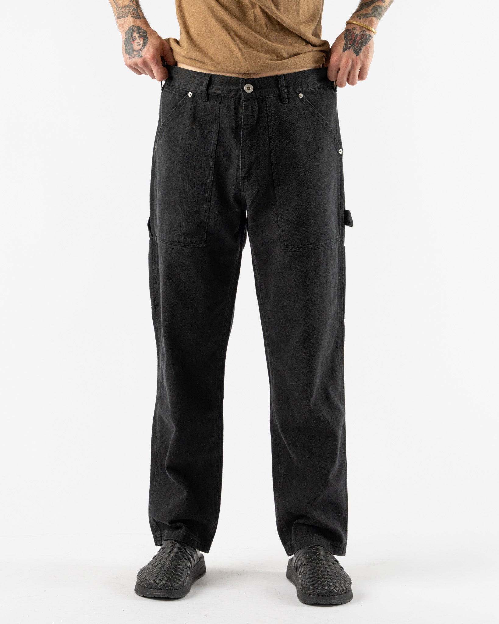 Alex Mill Painter Pant in Washed Black