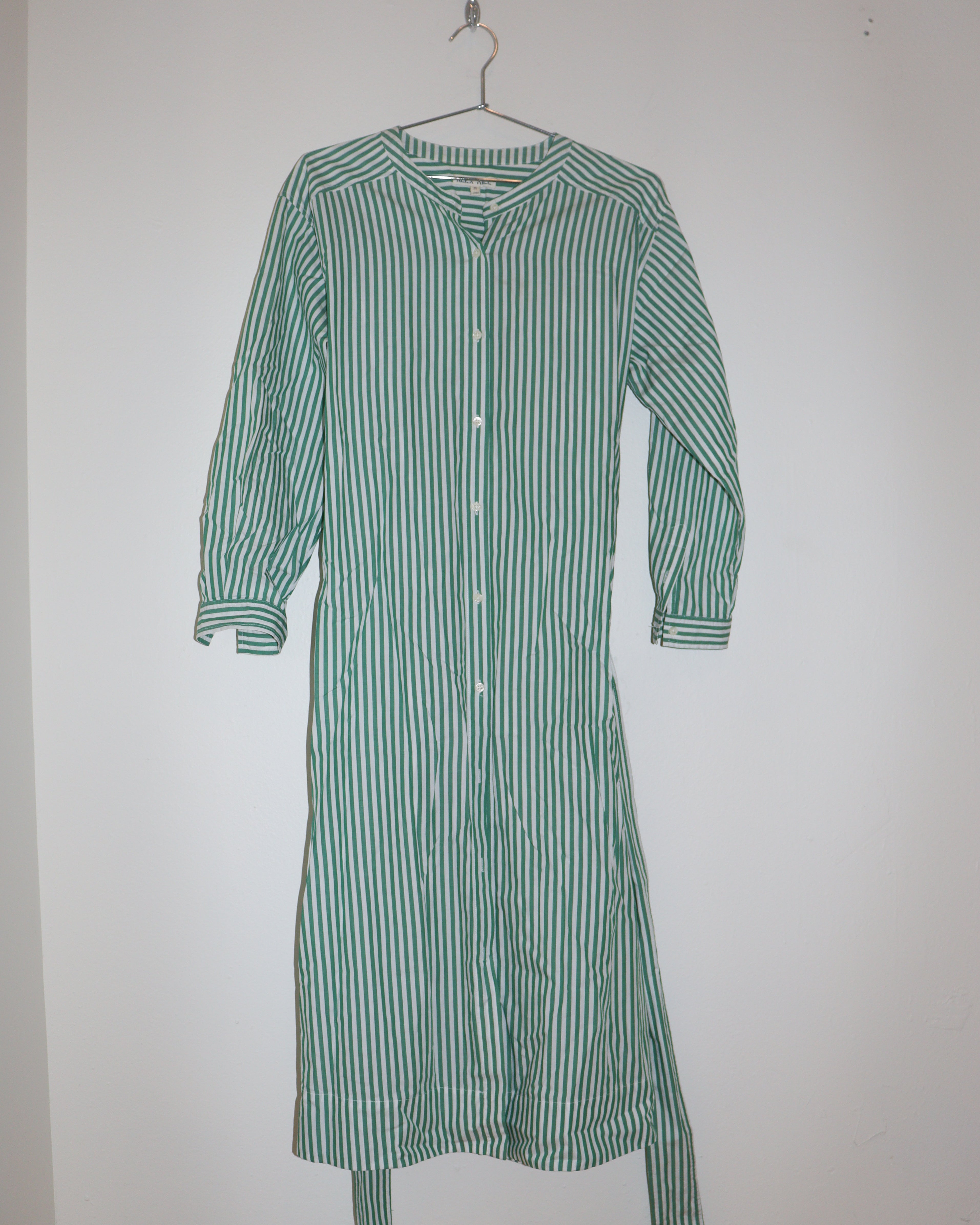 Pre-owned: Alex Mill Pinstripe Button Up Dress
